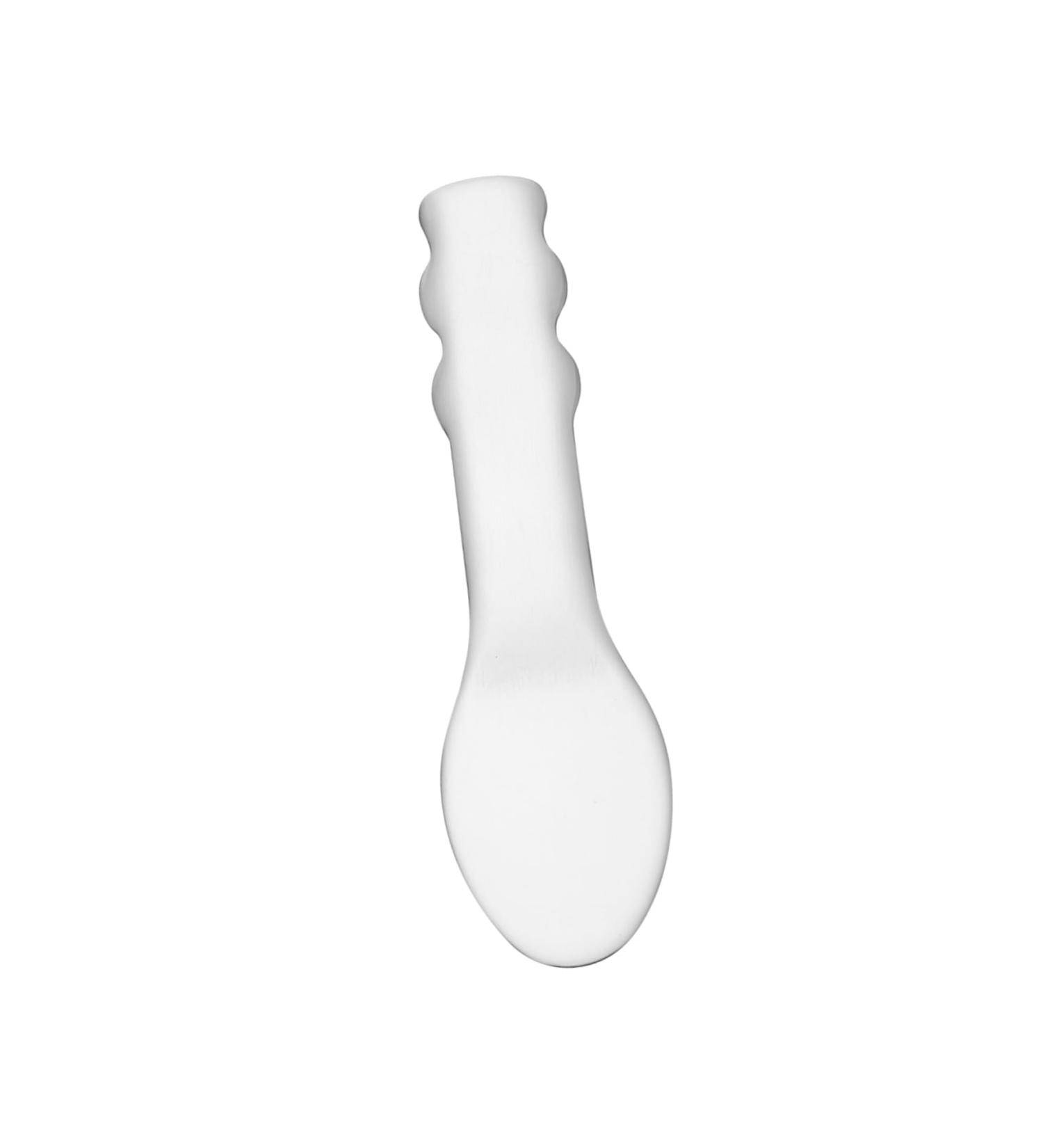 HAPINARY Stainless Steel Ointment Spoon Makeup Spatula Tool Skincare Tiny Spoons Cream Makeup Brush Beauty Tool for Cream Brush Clay Skincare Tools Silicone Spoon Baby Facial 6.5x2x0.2cm Silver - Buy Online on SooperMarket.com