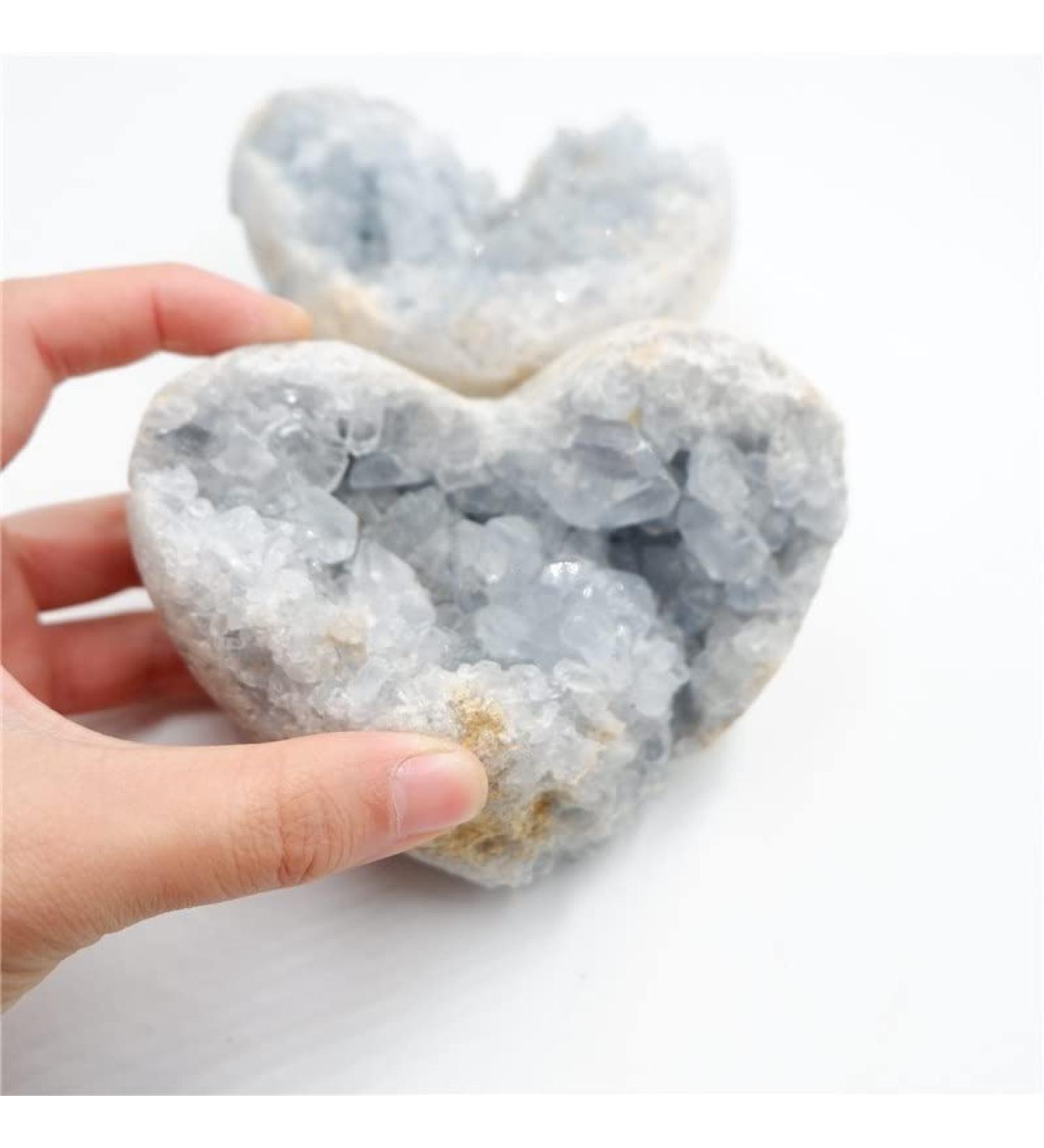 Natural Crystal Rough Meditation Home Mineral Heart Healing Blue Lazurite Crystal Meditation Spar Pack of 1 (Size : 350-400g) - Buy Online on SooperMarket.com
