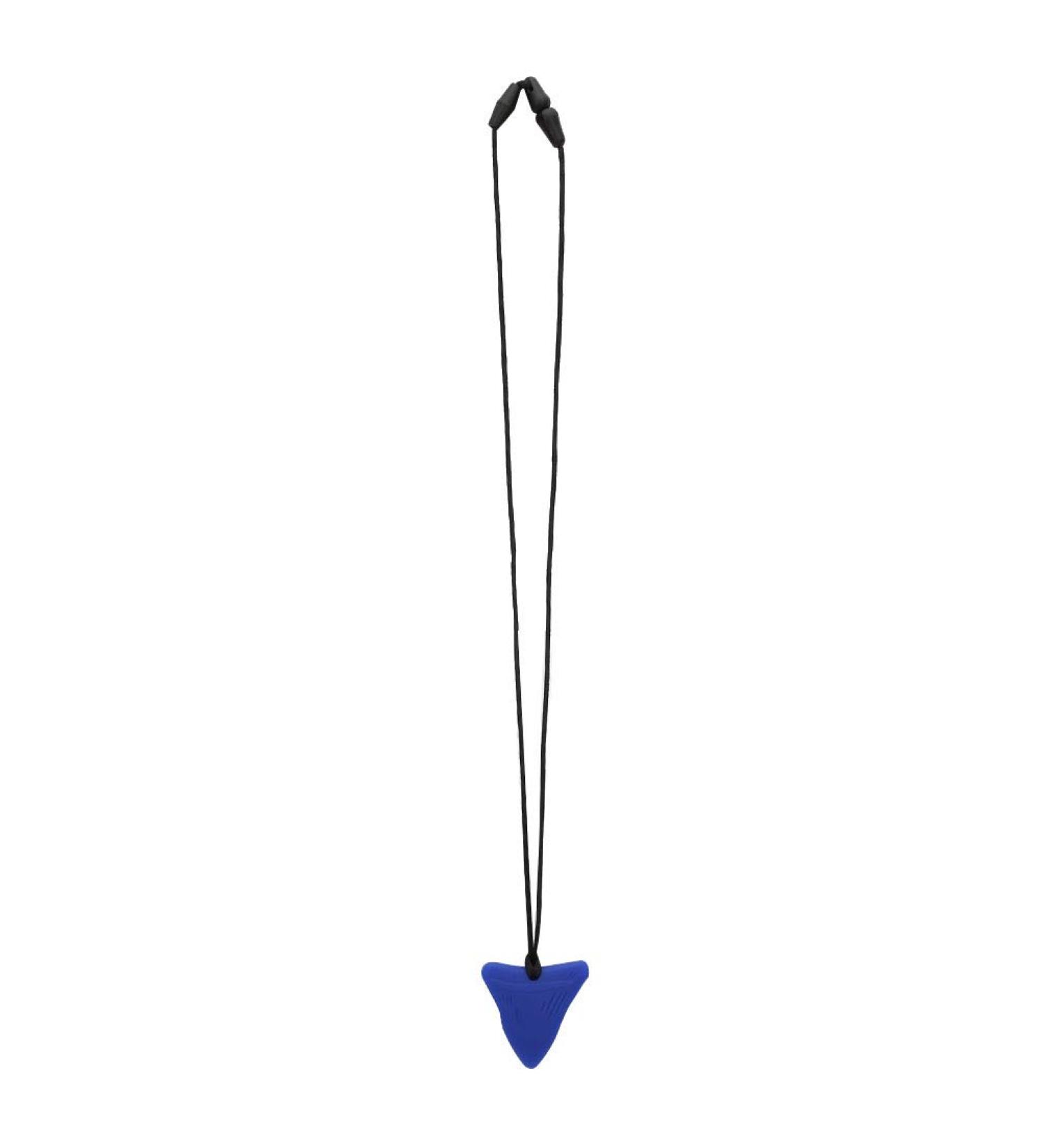 Food Grade Silicone Chew Necklace for Boys and Girls - Cute Teething Pendant Toy (Blue) - Buy Online on SooperMarket.com