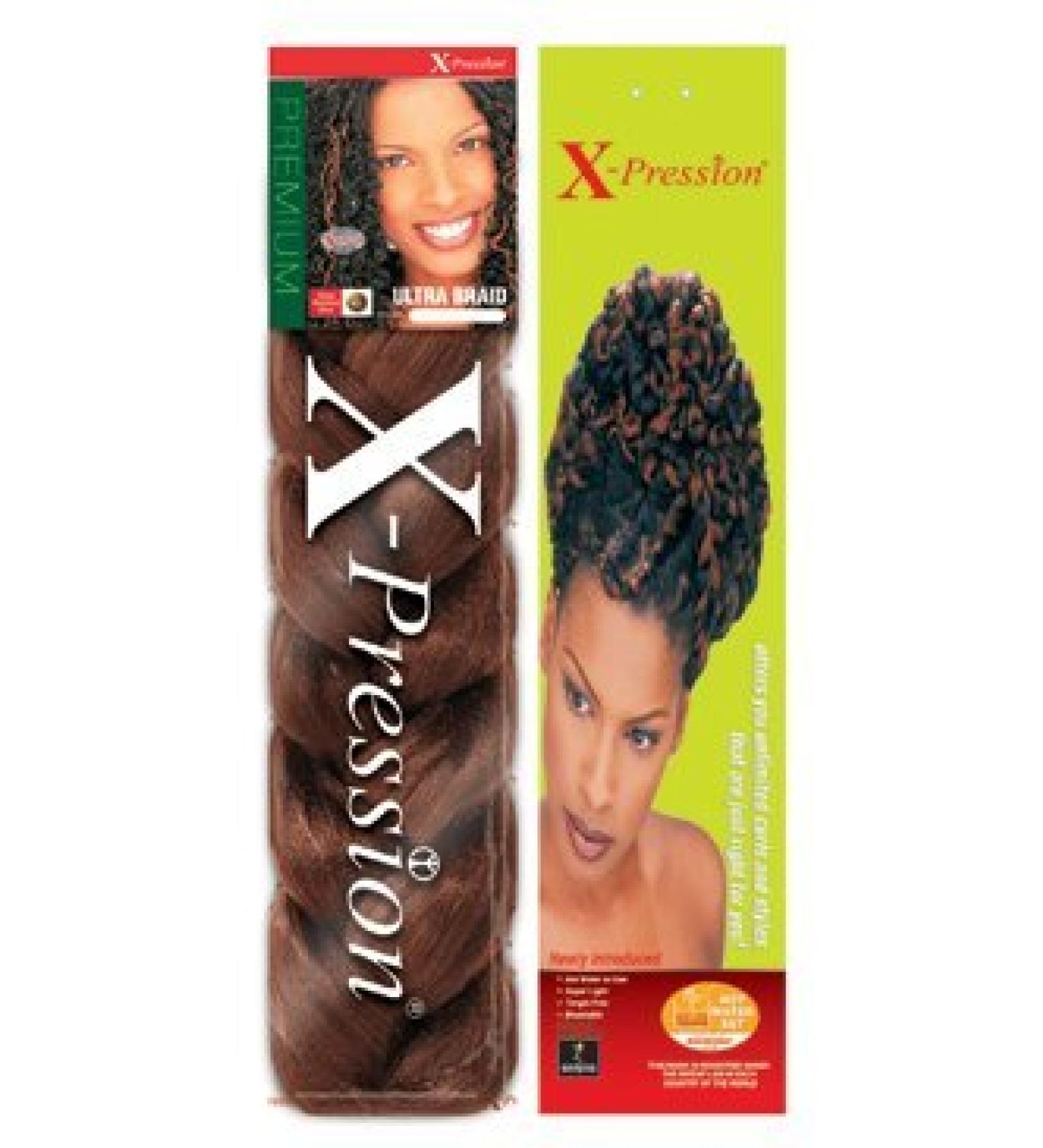Braid: X-Pression Braid: Dark CHOCOLATE BROWN: Colour 4