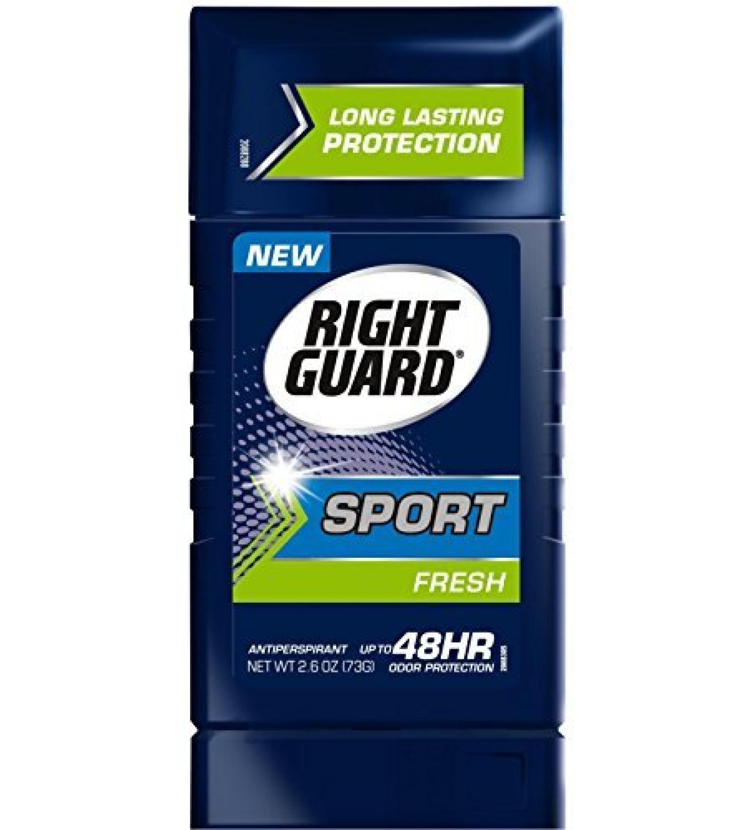 Right Guard Sport Antiperspirant 2.6 Oz (Pack of 6) | Up To 48HR Freshness - Buy Online on SooperMarket.com