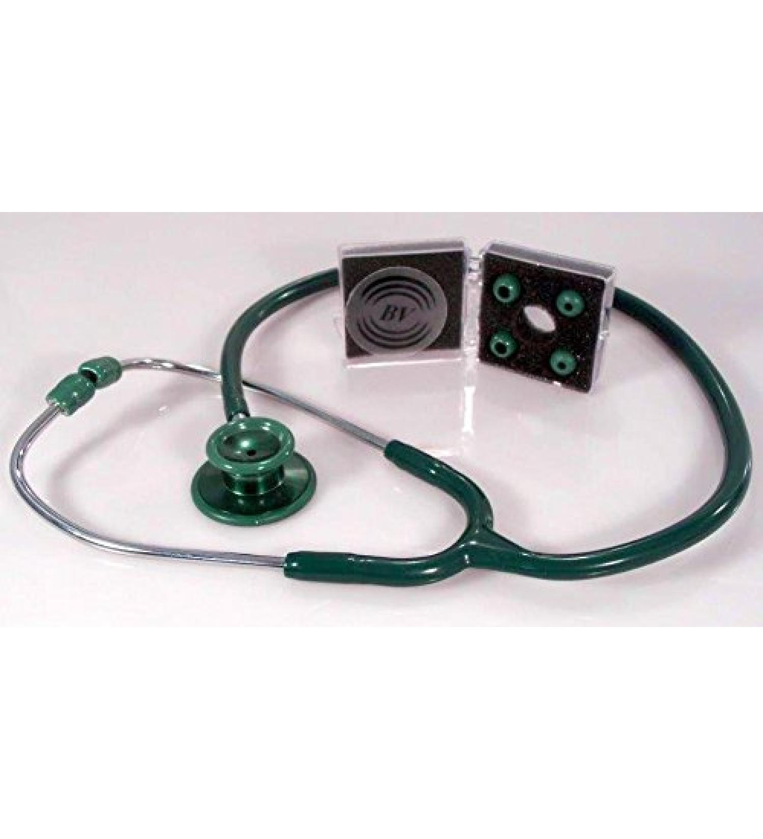 Deluxe-Lite Dual Head Stethoscope Adult Latex Free Hunter Green