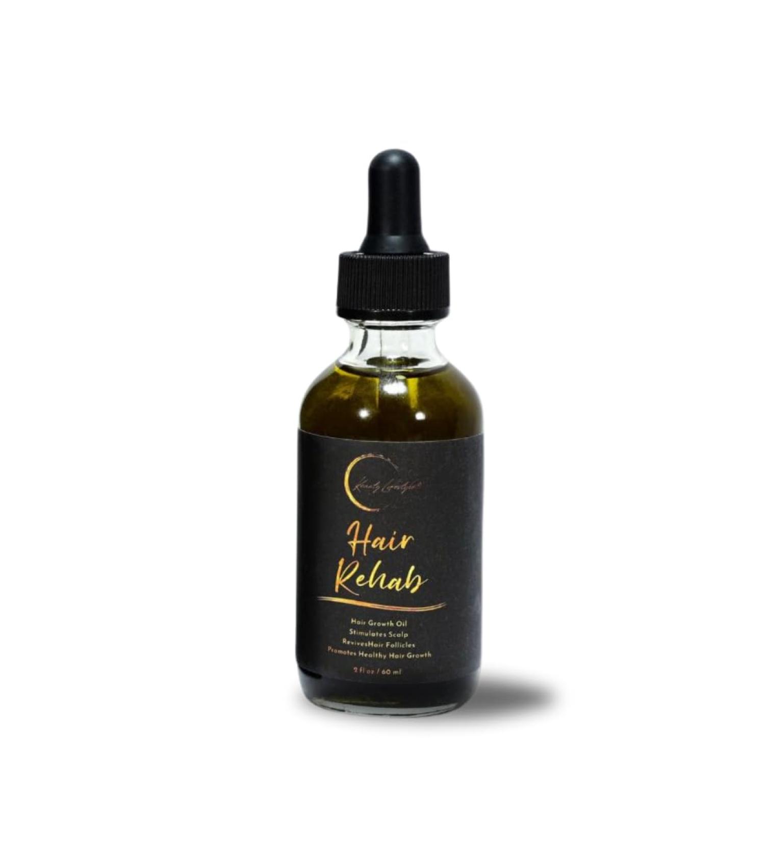 Rosemary & Peppermint Hair Growth Oil - 10 Essential Oils for Stronger Thicker Hair (60ml - Buy Online on SooperMarket.com