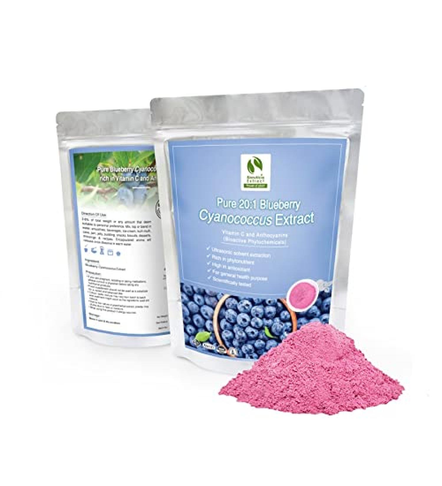 9x Blueberry (Cyanococcus) Standardized Extract Powder - Buy Online on SooperMarket.com