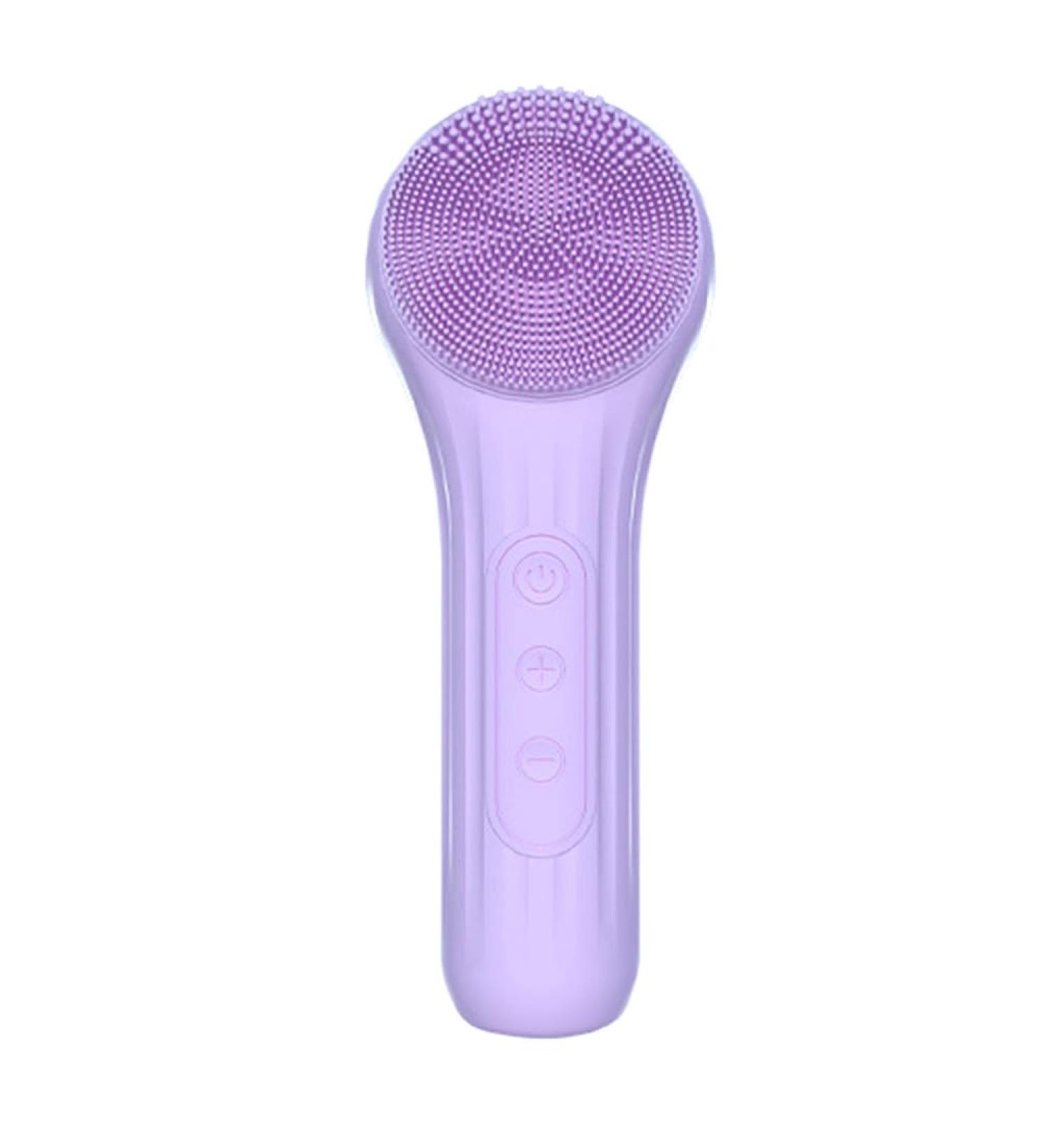 GYSURYB Electric Brush Heated Waterproof Pore Cleaner Silicone Belt Magnet Charger Cleansing Device Purple Easy Install - Buy Online on SooperMarket.com