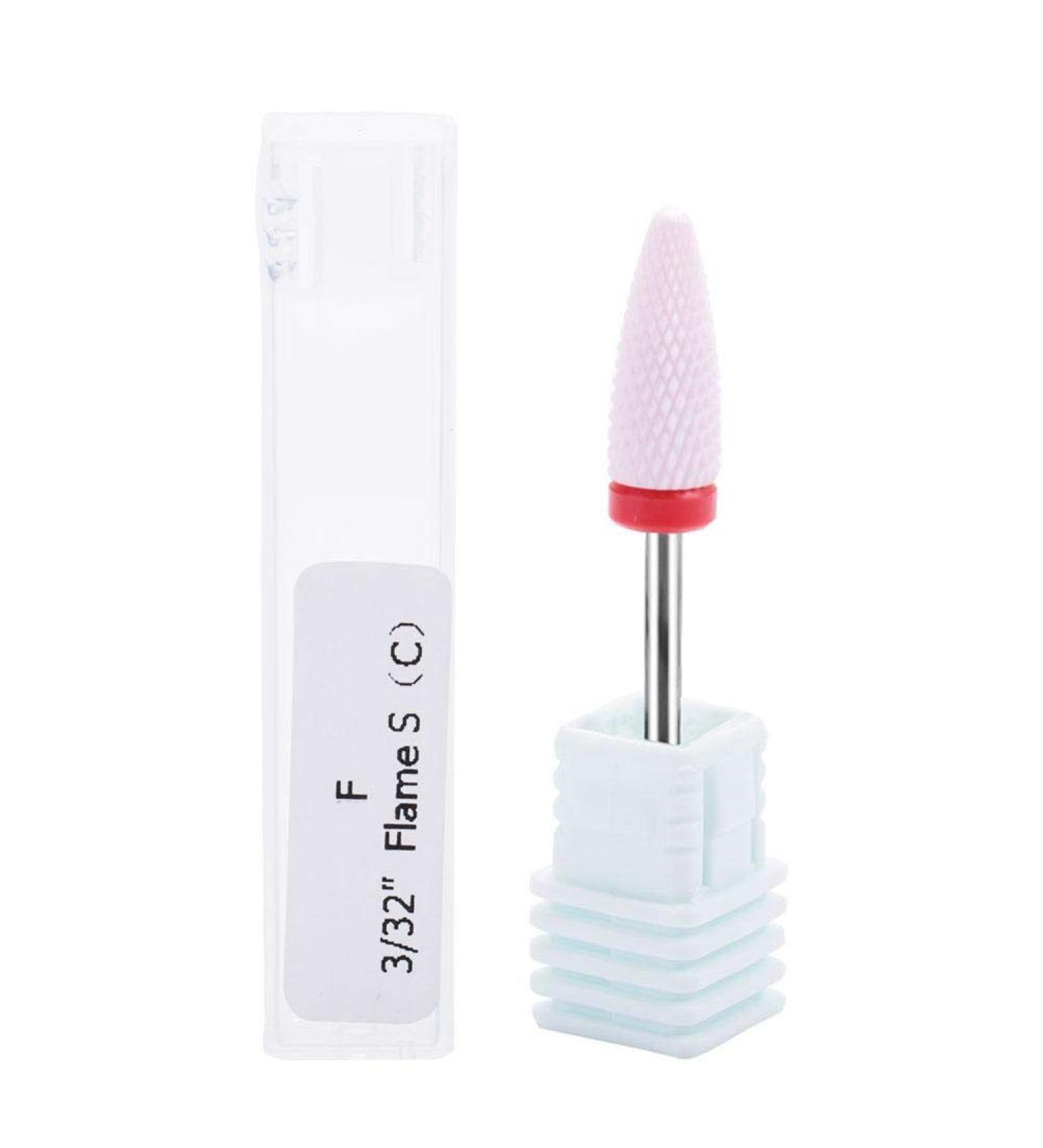 Professional Ceramic Nail Drill Bit for Manicure - Ideal for Grinding, Polishing, Peeling, and Carving - Nail Art Tool (02#) - Buy Online on SooperMarket.com