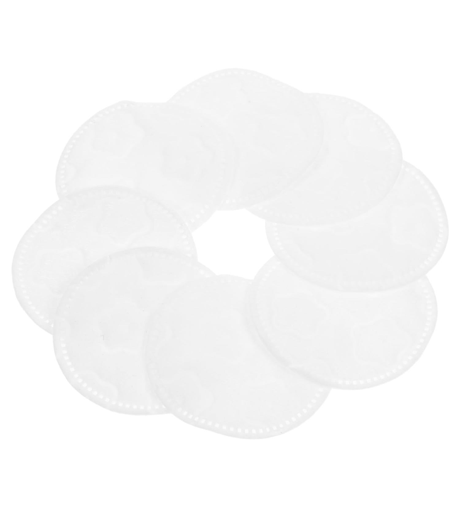 FRCOLOR 4pcs Cotton Pad Set - Round Makeup Remover & Exfoliating Pads for Face Masks - Pure White Disposable Cleansing Rounds - Buy Online on SooperMarket.com