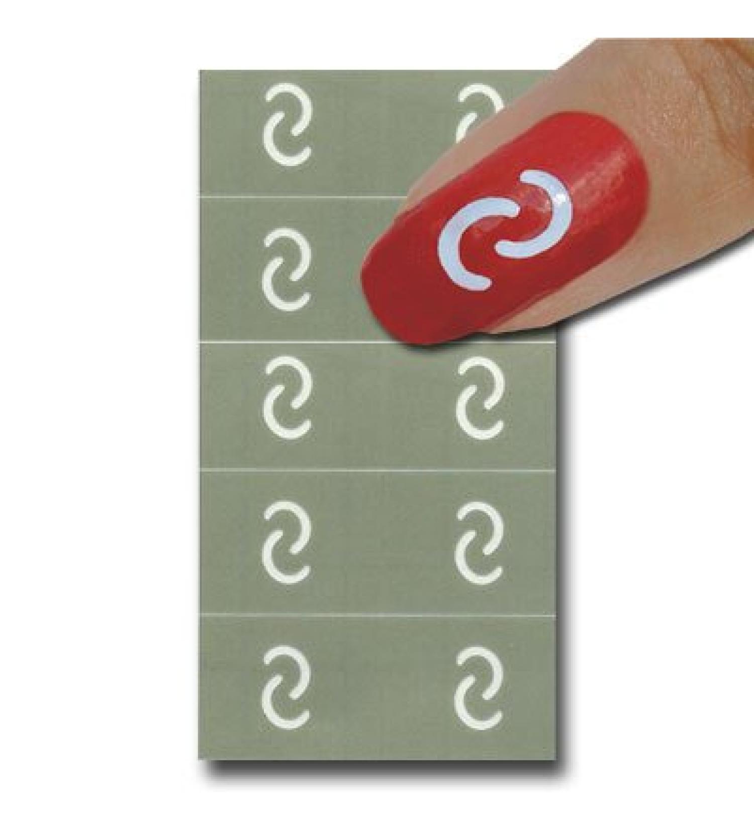 Magic Items Nail Art Nail Polish Stencil Nail Art #04