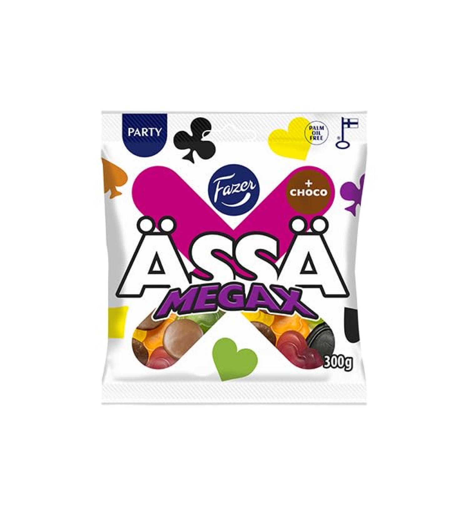 Fazer ss Megax choco Gummy Pack of 300g 10.6 oz