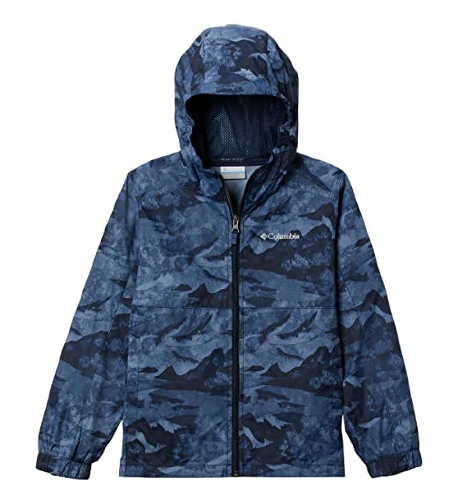 Columbia Boys' Glennaker Springs Jacket - Collegiate Navy/Coastline (Medium) - Buy Online on SooperMarket.com