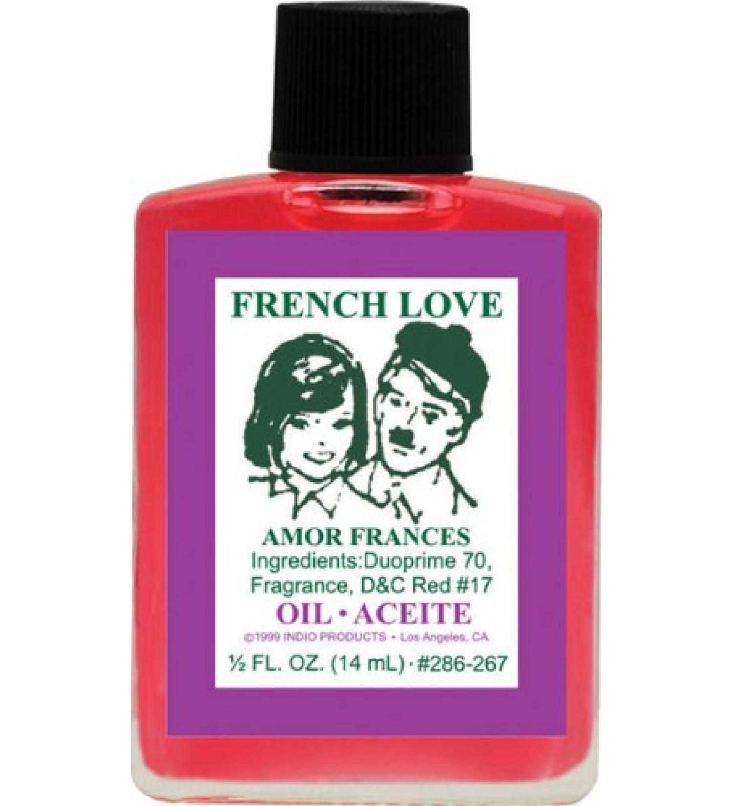 (1Pack) Indio Products Spiritual Anointing Oil- French Love 1/2oz