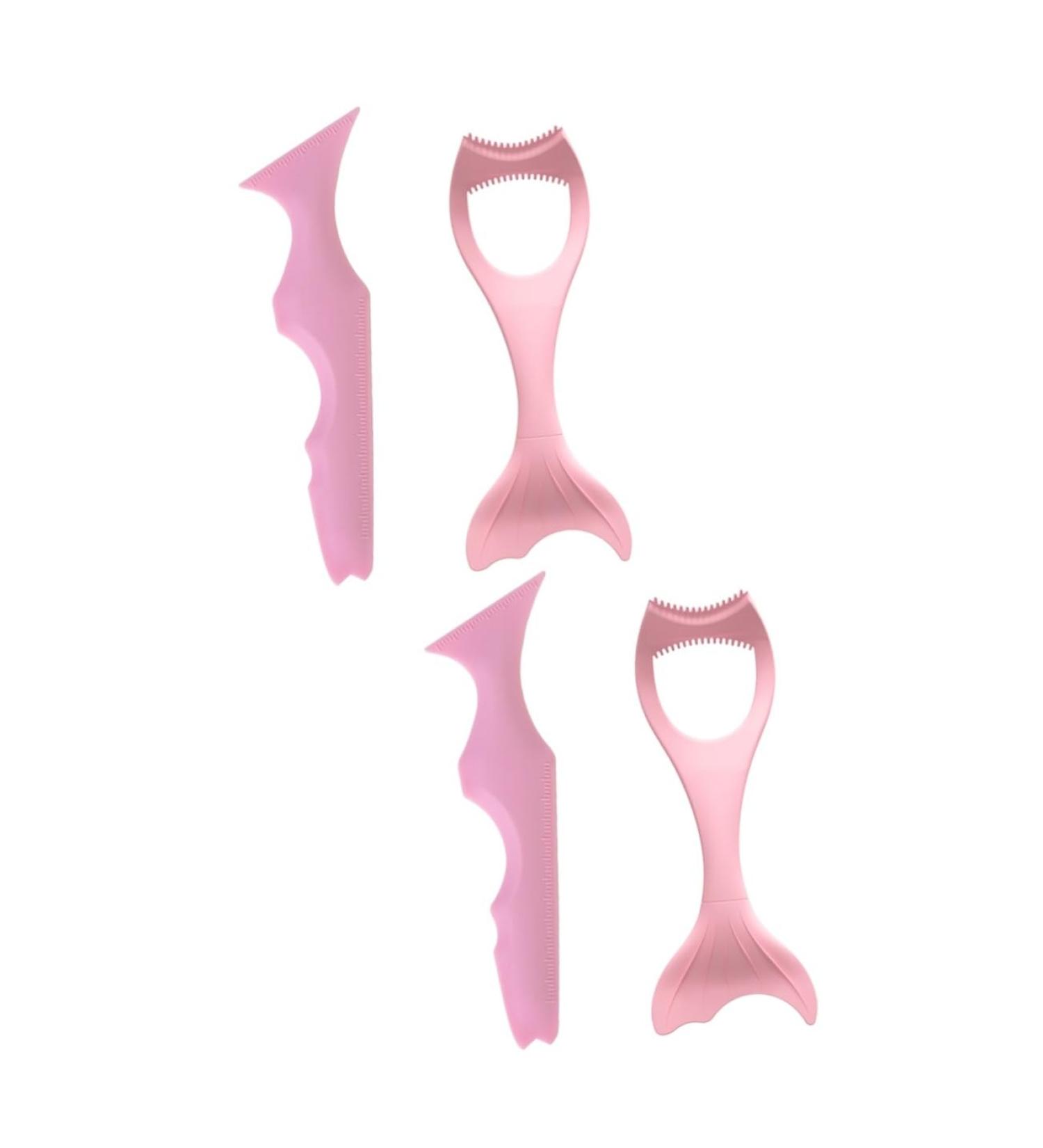NOLITOY 4 Pcs Eyeliner Kit Silicone Molds Mascara Tools Makeup Aids Lipstick Makeup Tool Pads Protection - Buy Online on SooperMarket.com