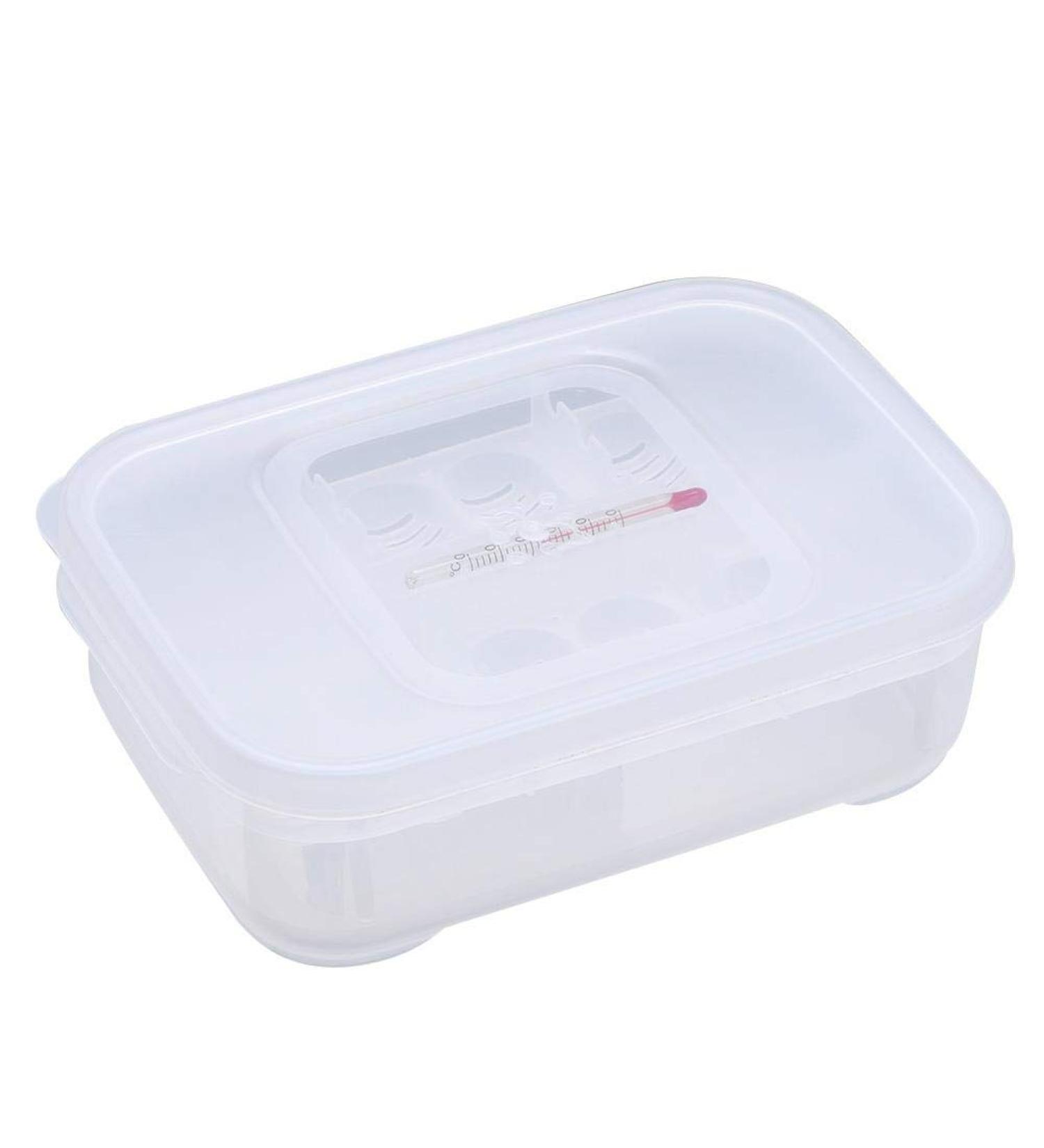 Cosiki Transparent Durable Professional Lizards Reptile Incubation Box Reptile Hatchery Box Reptile Tank Reptile Breeding Box for Hatching Gecko Lizard - Buy Online on SooperMarket.com