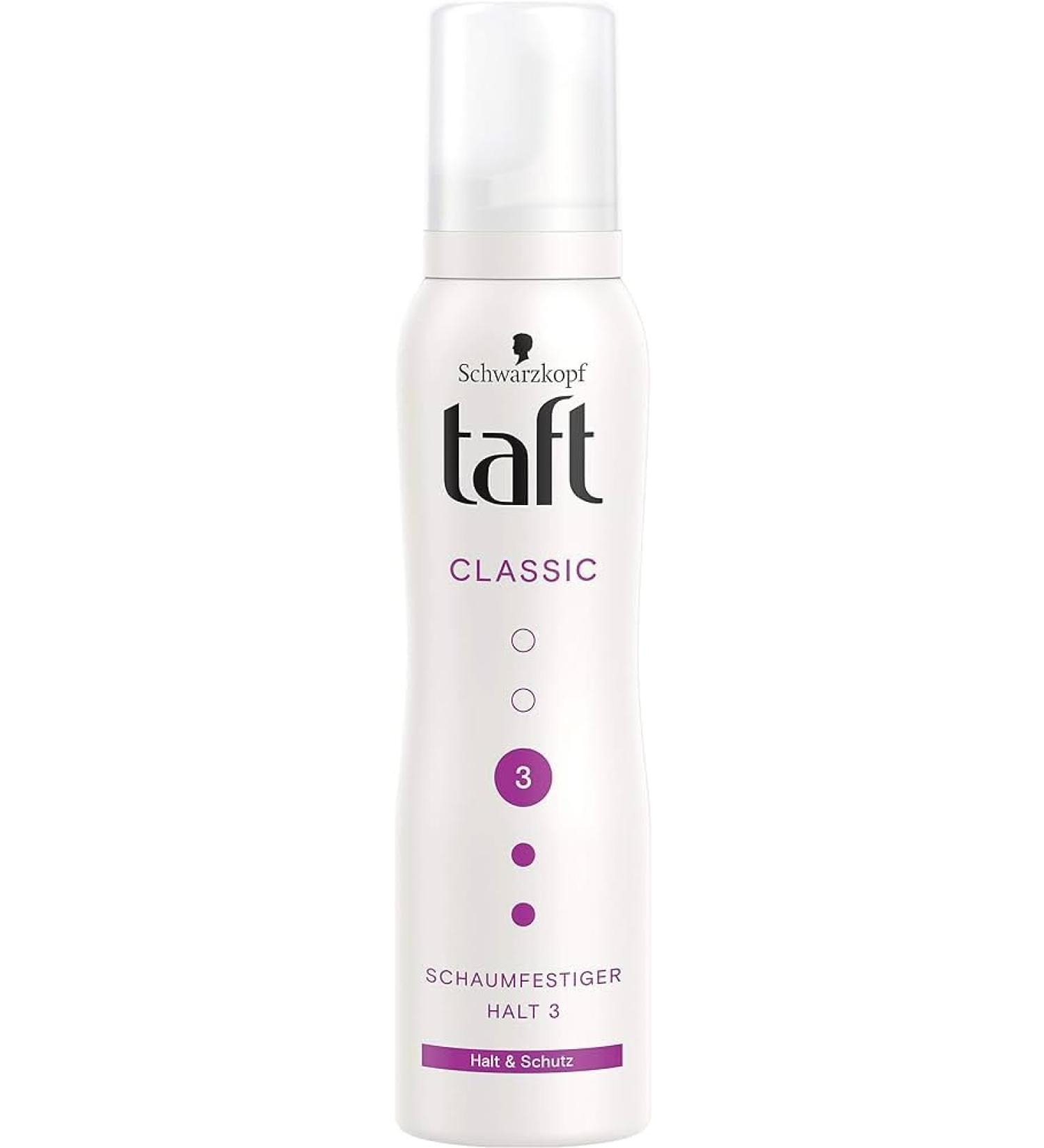 Taft Classic Hair Mousse Extra Hold for Normal Hair Type 150 ml