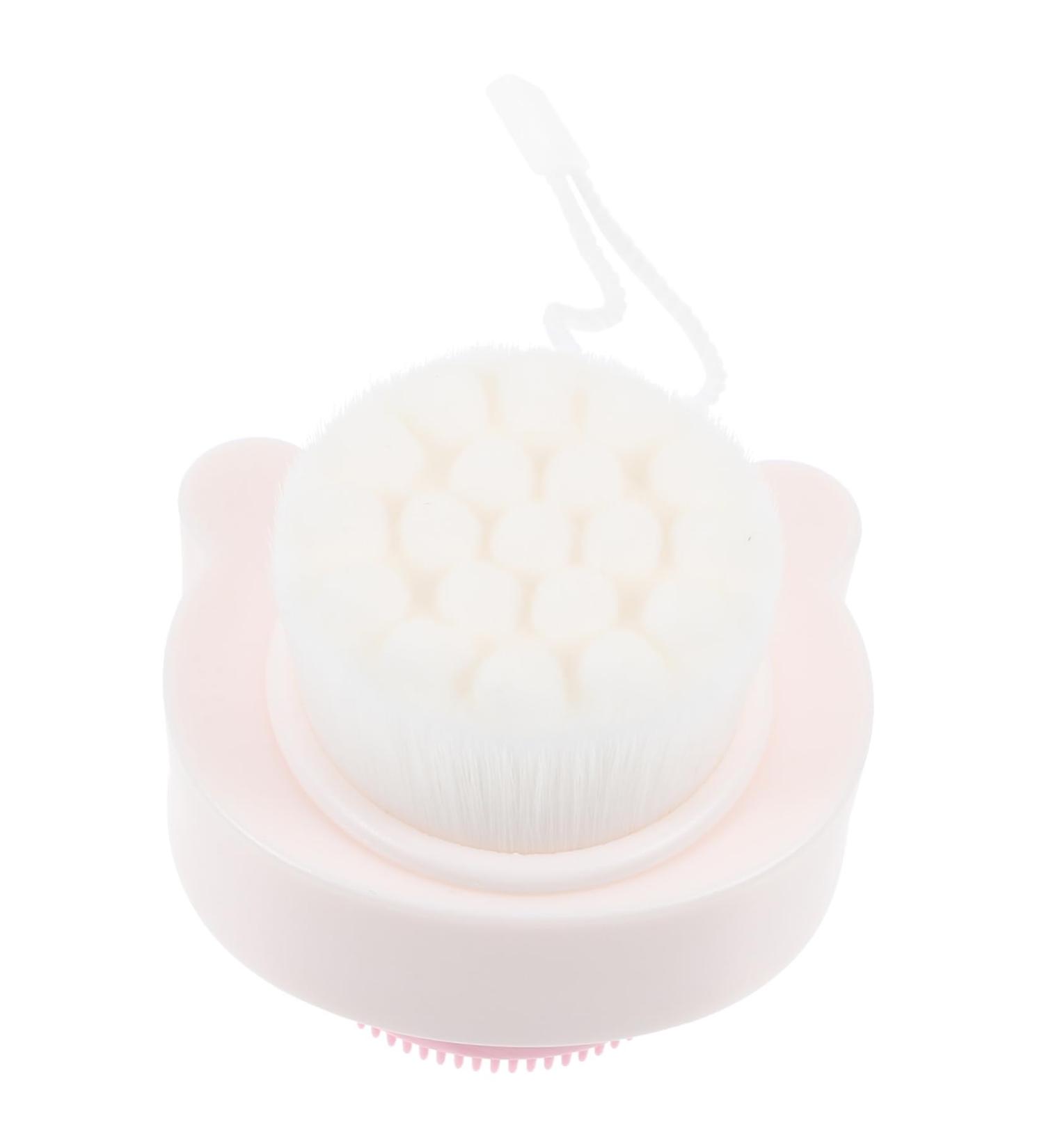 Gogogmee Soft Bristle Facial Cleansing Brush Silicone Face Brush Exfoliating Brush Shower Body Scrubber Face Scrubber Men Face Scrubber Brush Silicone Brush Cleanse Exfoliator Bath Brush - Buy Online on SooperMarket.com