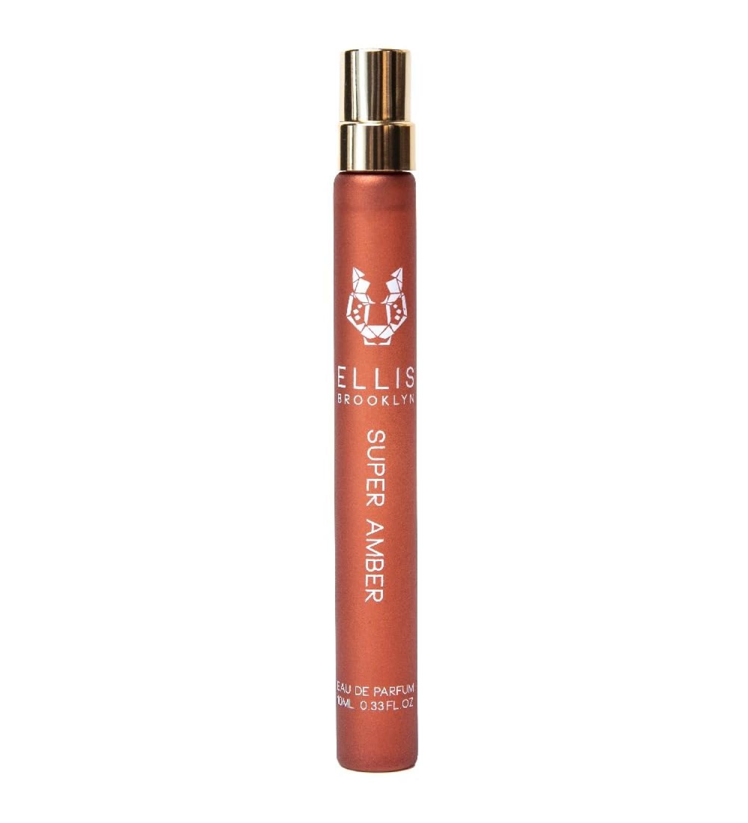 Ellis Brooklyn SUPER AMBER Eau De Parfum - Woodsy Musk Perfume For Women with Amber Vanilla Cedarwood & Musk Vegan Perfume Made In The USA SUPER AMBER 0.33 Fl Oz (Pack of 1) - Buy Online on SooperMarket.com