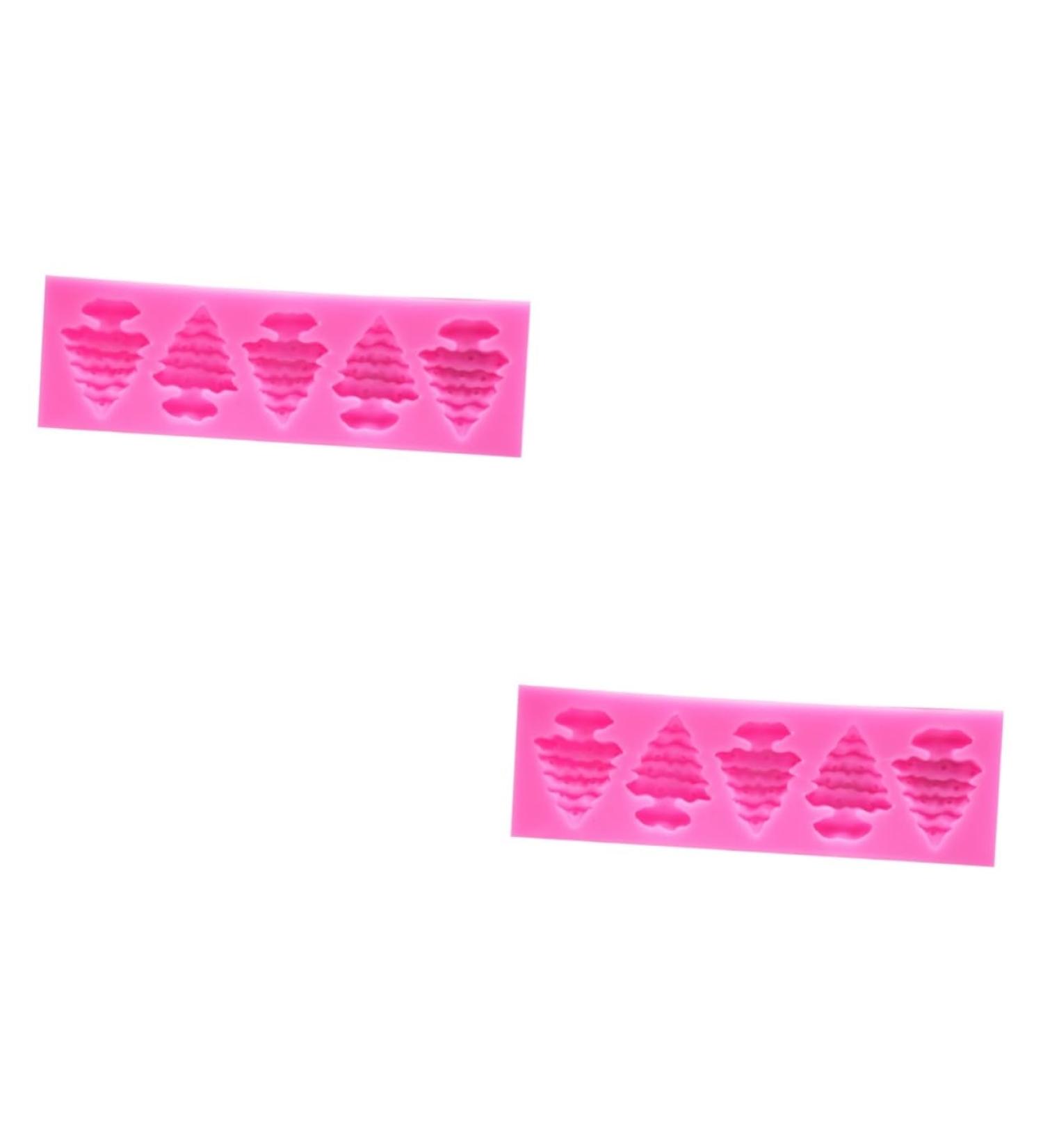 Cabilock 2pcs Silicone Molds Christmas Resin Mold Christmas Cake Silicone Cake Mold Christmas Tree Set - Buy Online on SooperMarket.com