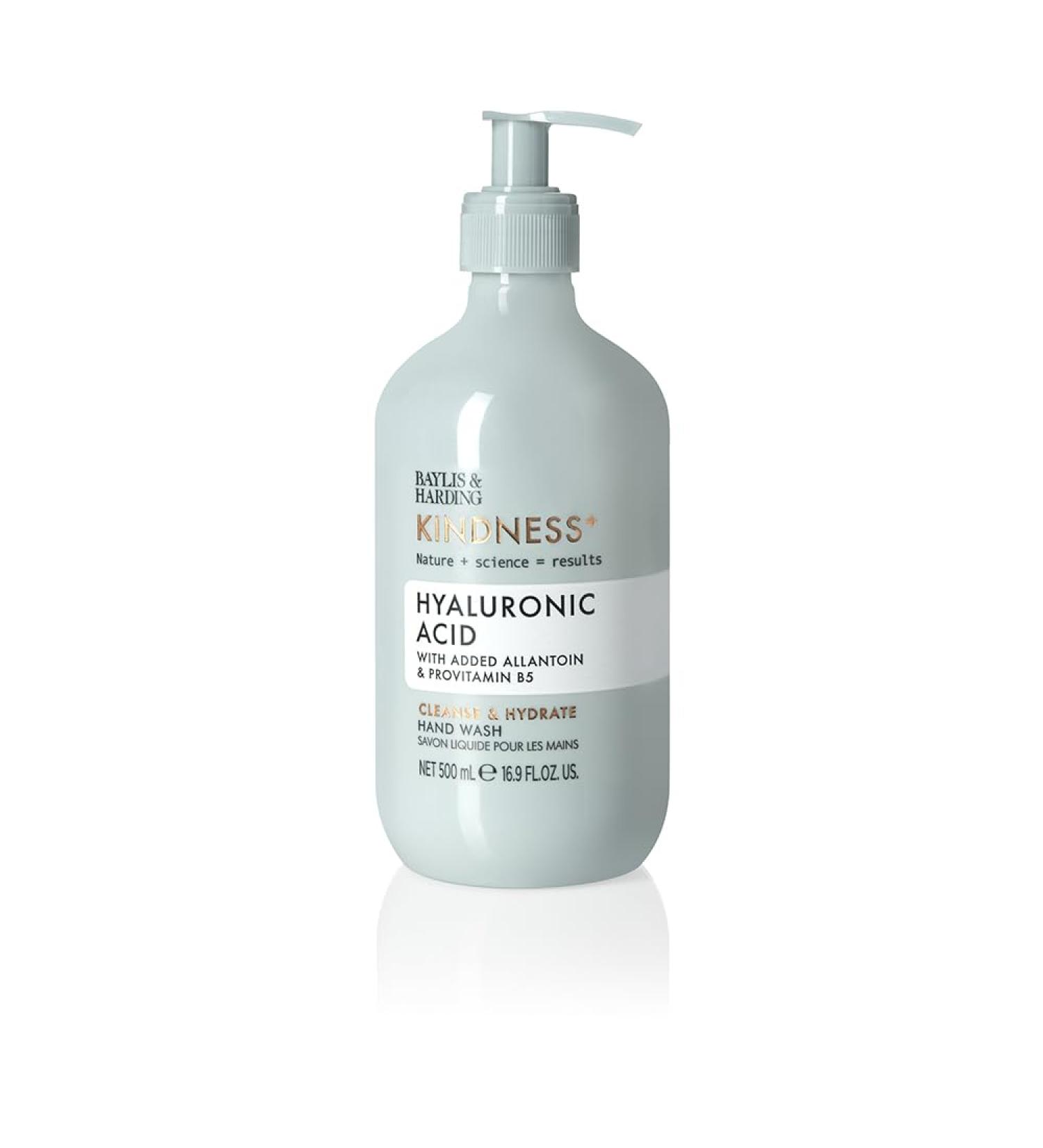 Baylis & Harding Hyaluronic Acid Hand Wash - Cleanse & Hydrate (16.9 oz) | International Shipping Available - Buy Online on SooperMarket.com