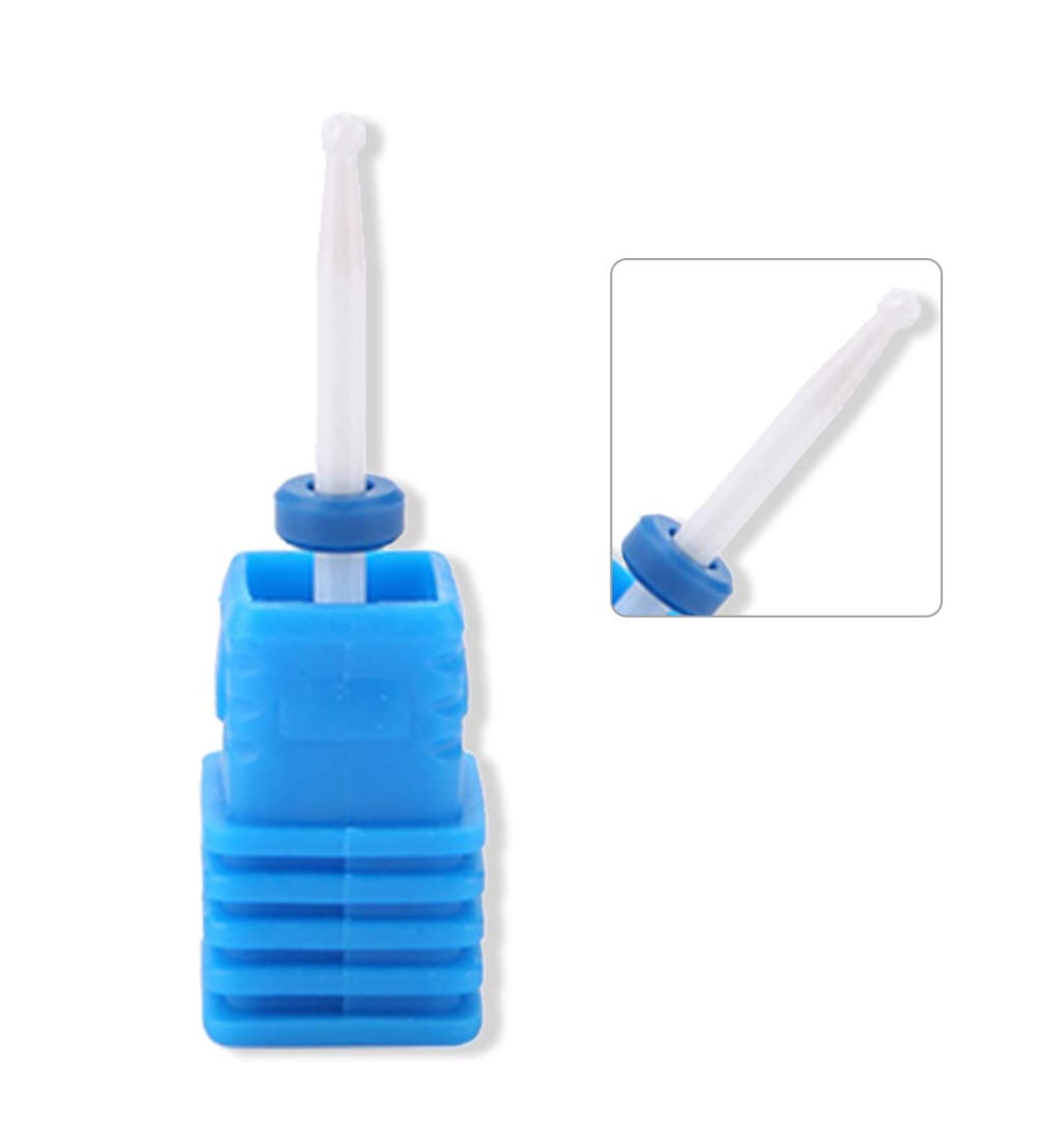 TMISHION Premium Ceramic Nail Drills Acrylic Nail Tools with 5 Drill Bits Safety Cuticle Clean Gel Removal(#2) - Buy Online on SooperMarket.com