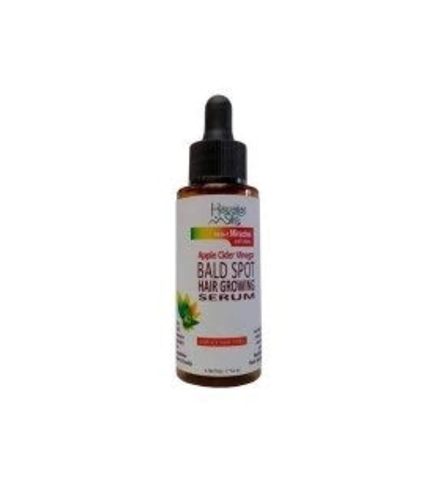 Hawaiian Silky Apple Cider Vinegar Bald Spot Recovery Serum - Hair Growth Solution with Black Castor Oil for All Hair Types - 1.76 fl oz - Safe for Color Treated Hair - Buy Online on SooperMarket.com