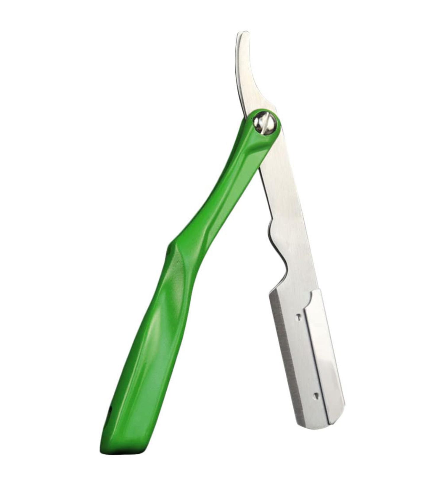 Manual Razor Holder & Beard Shaver Blades - Convenient Barber Supplies for Home Shaving - Buy Online on SooperMarket.com