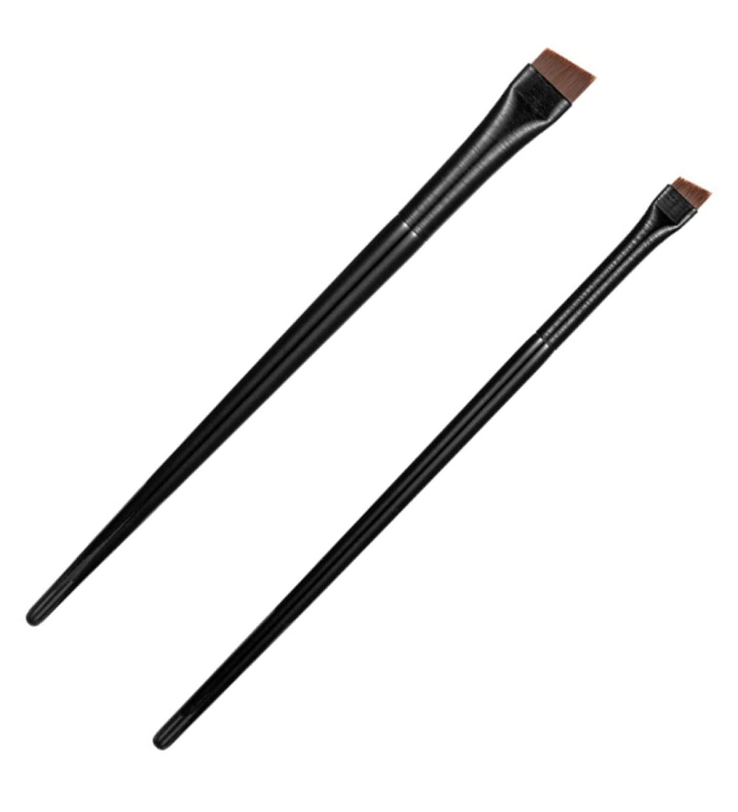 Baluue 3 Sets Eyeliner Brush Makeup Brush Ear Multi Function Eyebrow Brush Black Wood - Buy Online on SooperMarket.com