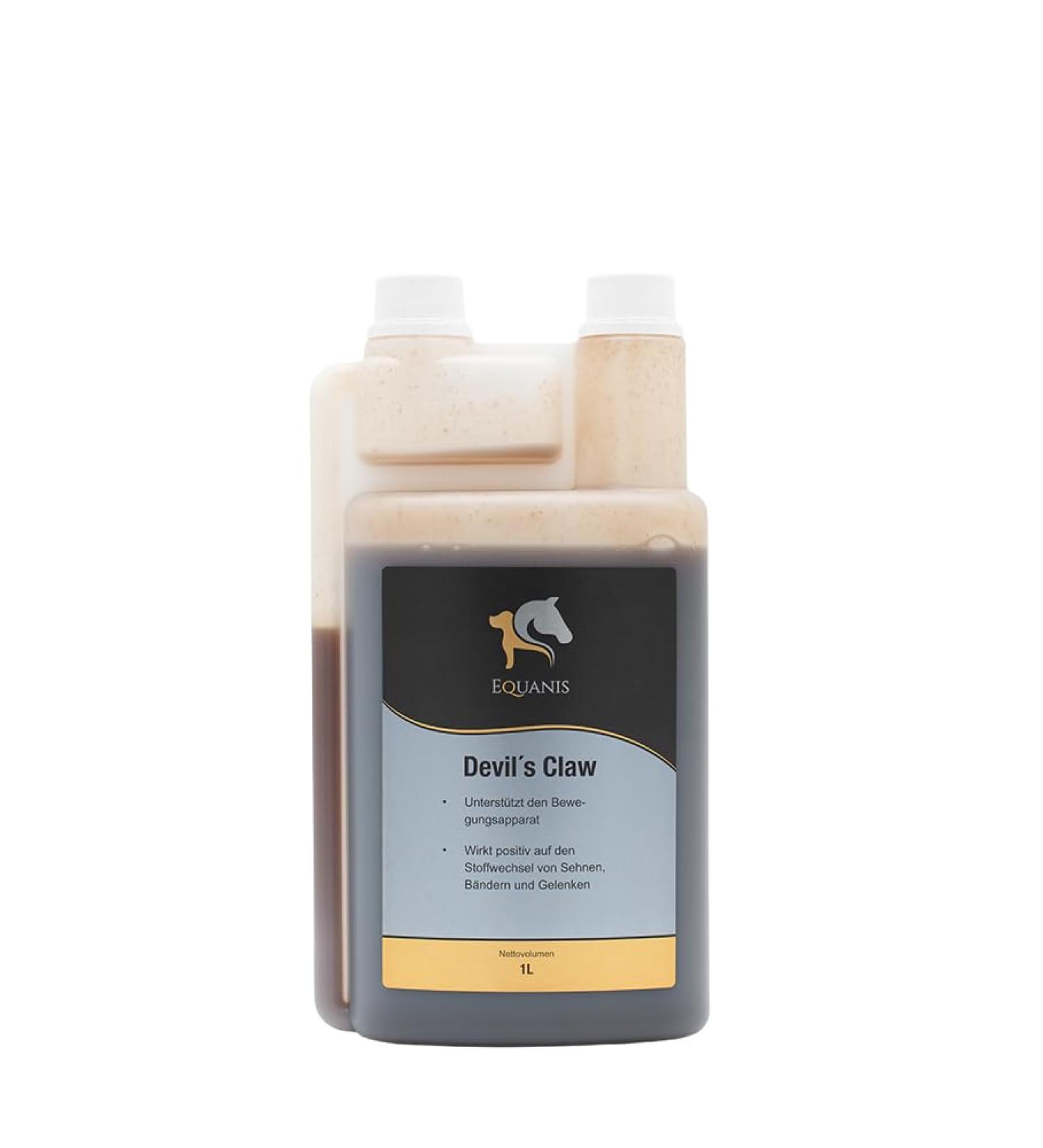 Equanis Devil's Claw - Liquid Support for Horse Joints & Gastric Health | 1L New Recipe - Buy Online on SooperMarket.com