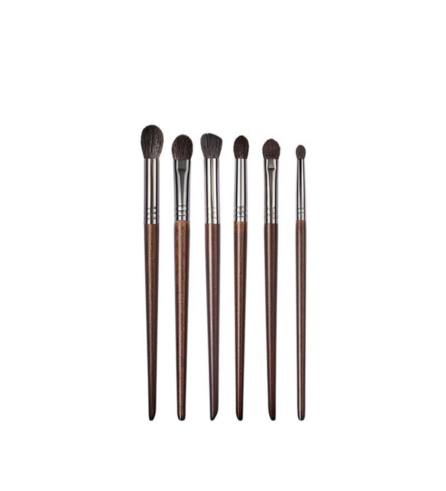 Super Soft Eye Shadow Brush Set - Fine Light Front Wool - Portable Brushes for Beginners | International Shipping - Buy Online on SooperMarket.com