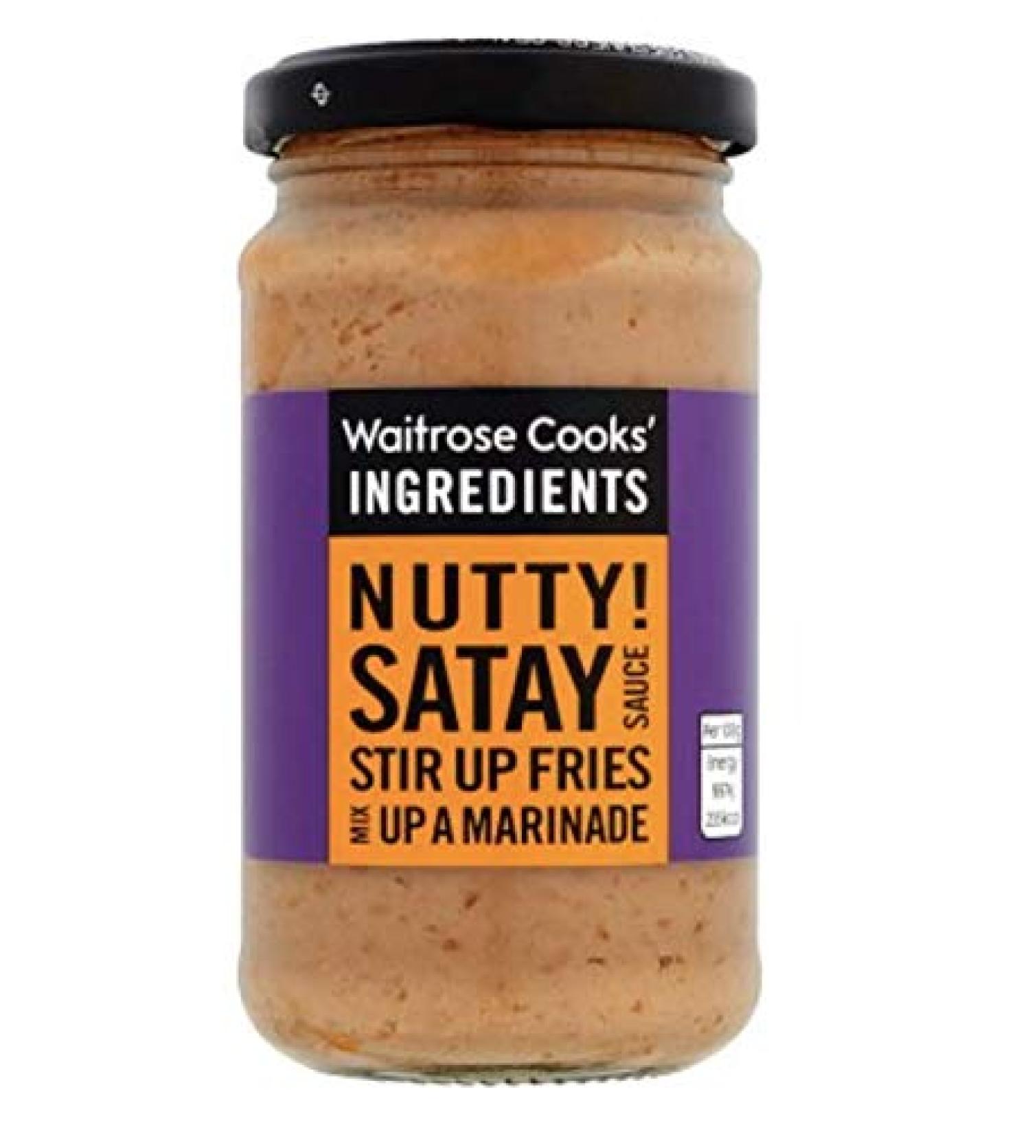Cooks' Ingredients Nutty Satay Sauce 180g Waitrose