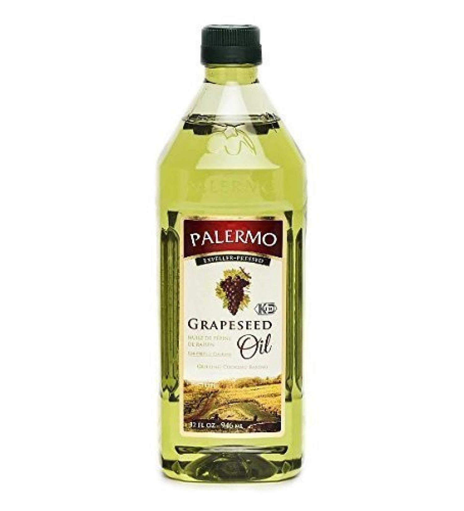 Palermo Grapeseed Oil, 32 Fluid Ounce