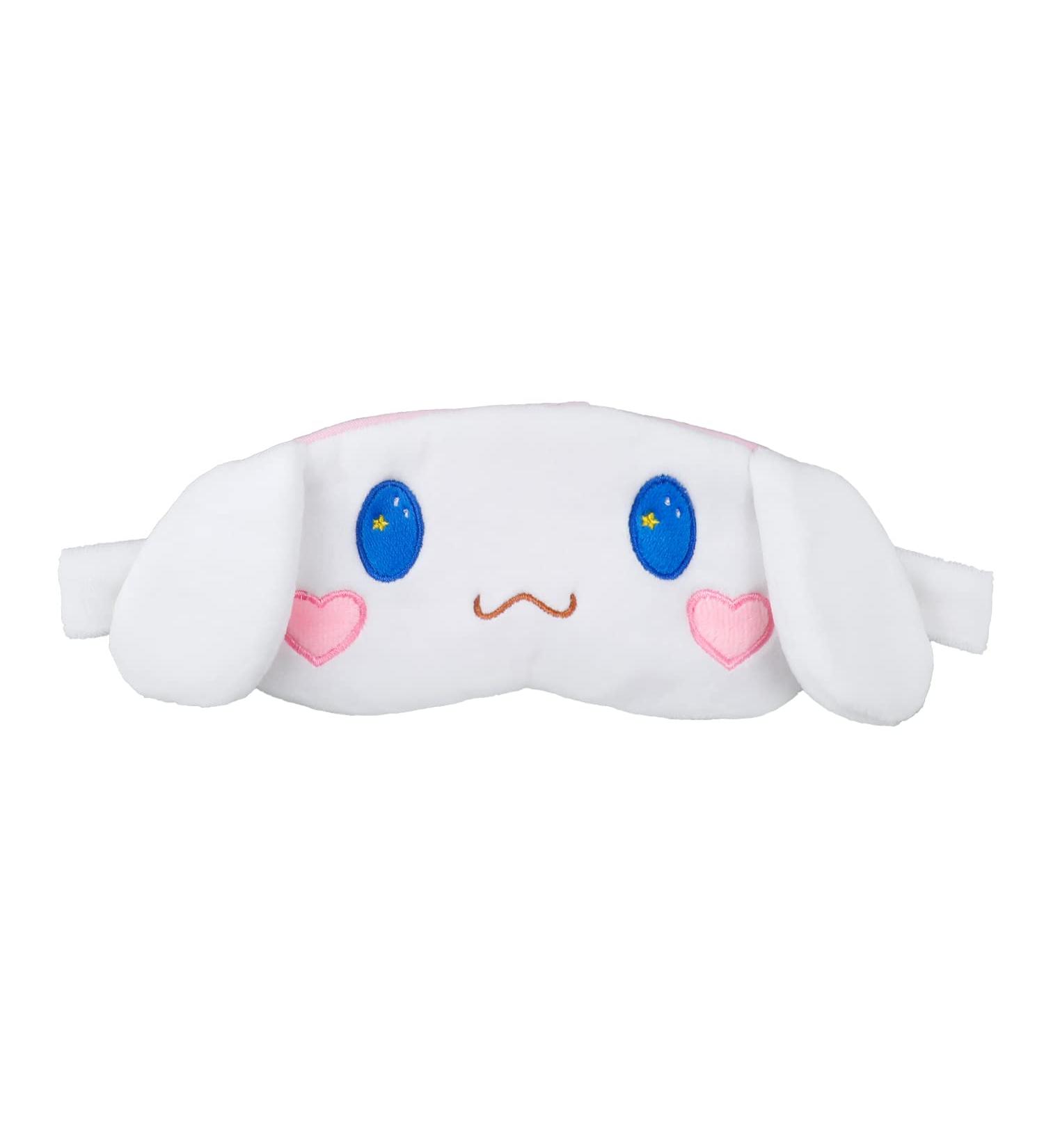 Cartoon Plush Sleep Eye Mask - 100% Blackout Night Blindfold for Women (White) - Buy Online on SooperMarket.com