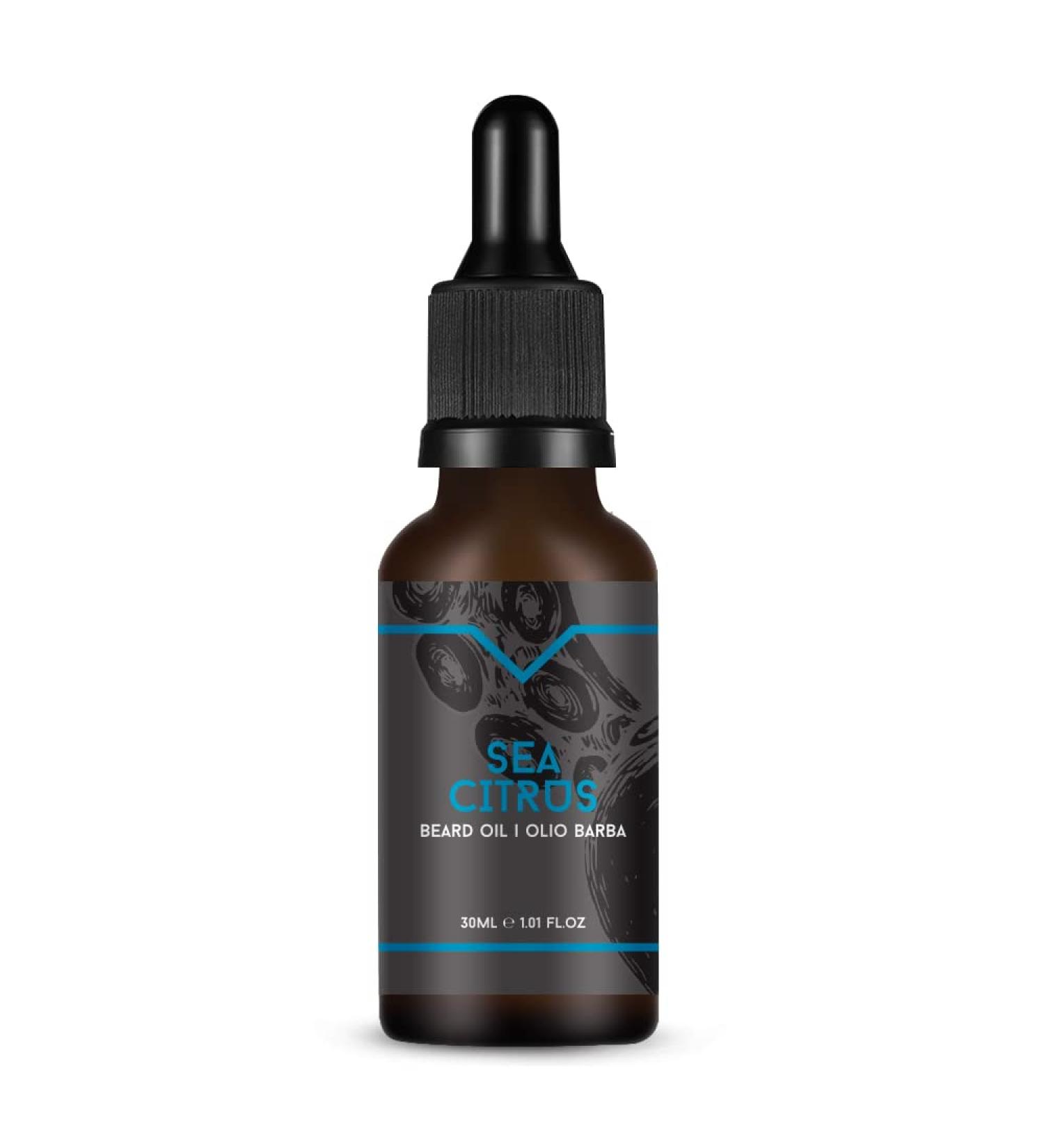 Goodfellas Smile Sea Citrus Beard Care Oil 30ml - Nourish & Style Your Beard | International Shipping - Buy Online on SooperMarket.com