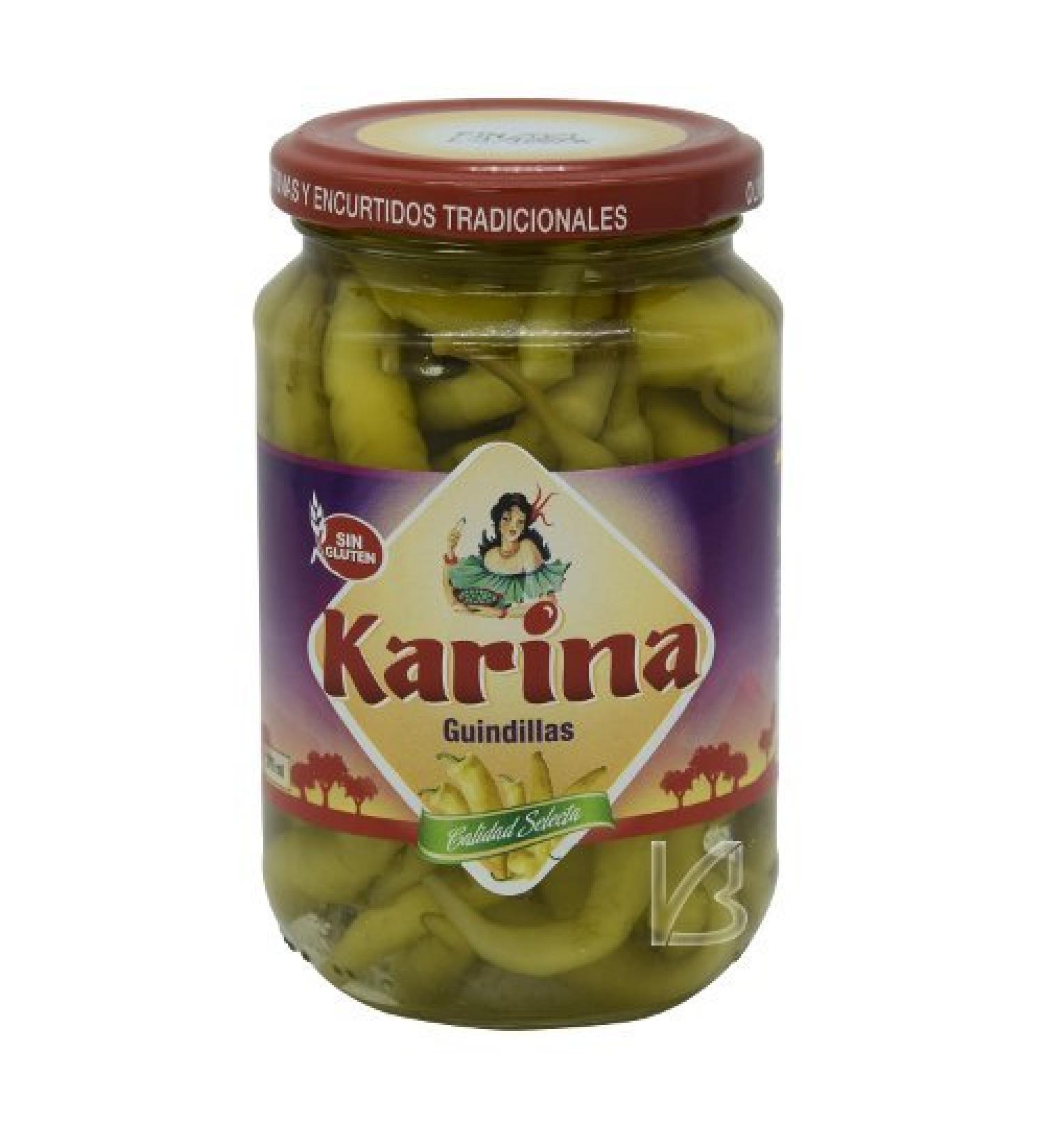 Karina Guindillas - Green Pepperoni in a Jar 150 g