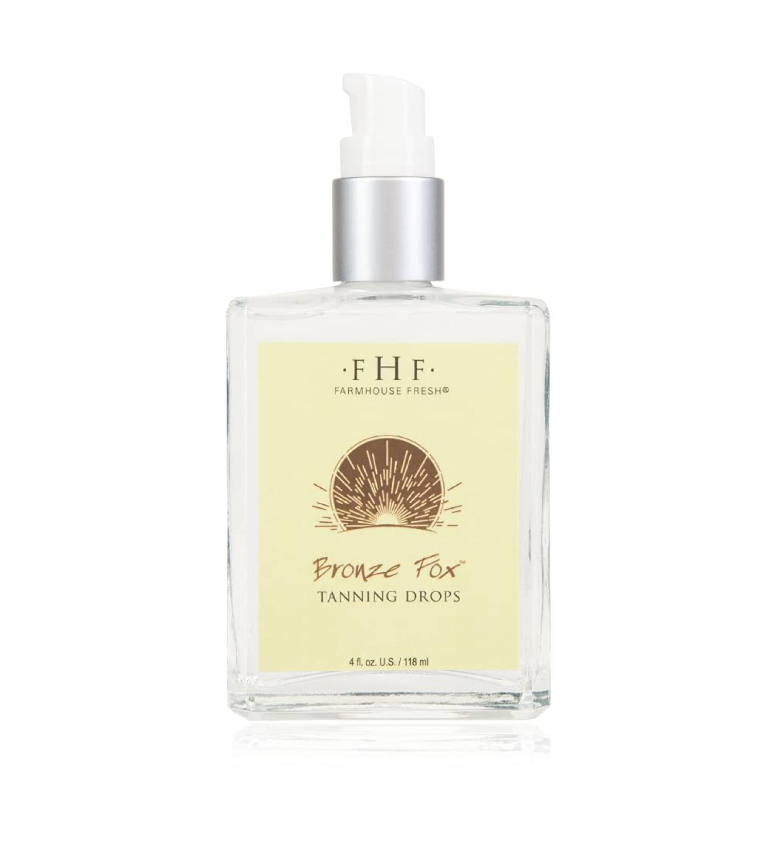 FarmHouse Fresh Bronze Fox Tanning Drops - 4 fl. oz. - Sun-Kissed Glow Serum - Buy Online on SooperMarket.com