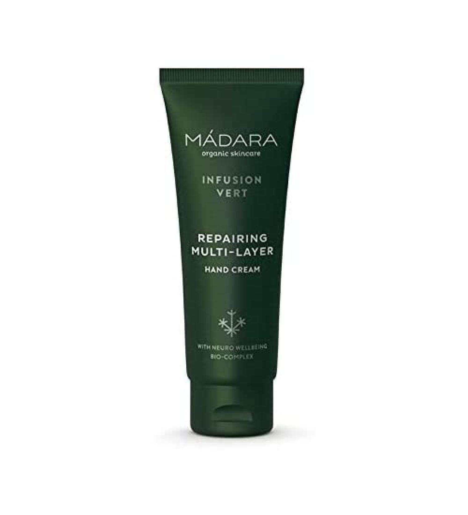 M DARA Organic Skincare Infusion Vert Repairing Multi-Layer Hand Cream 75 ml