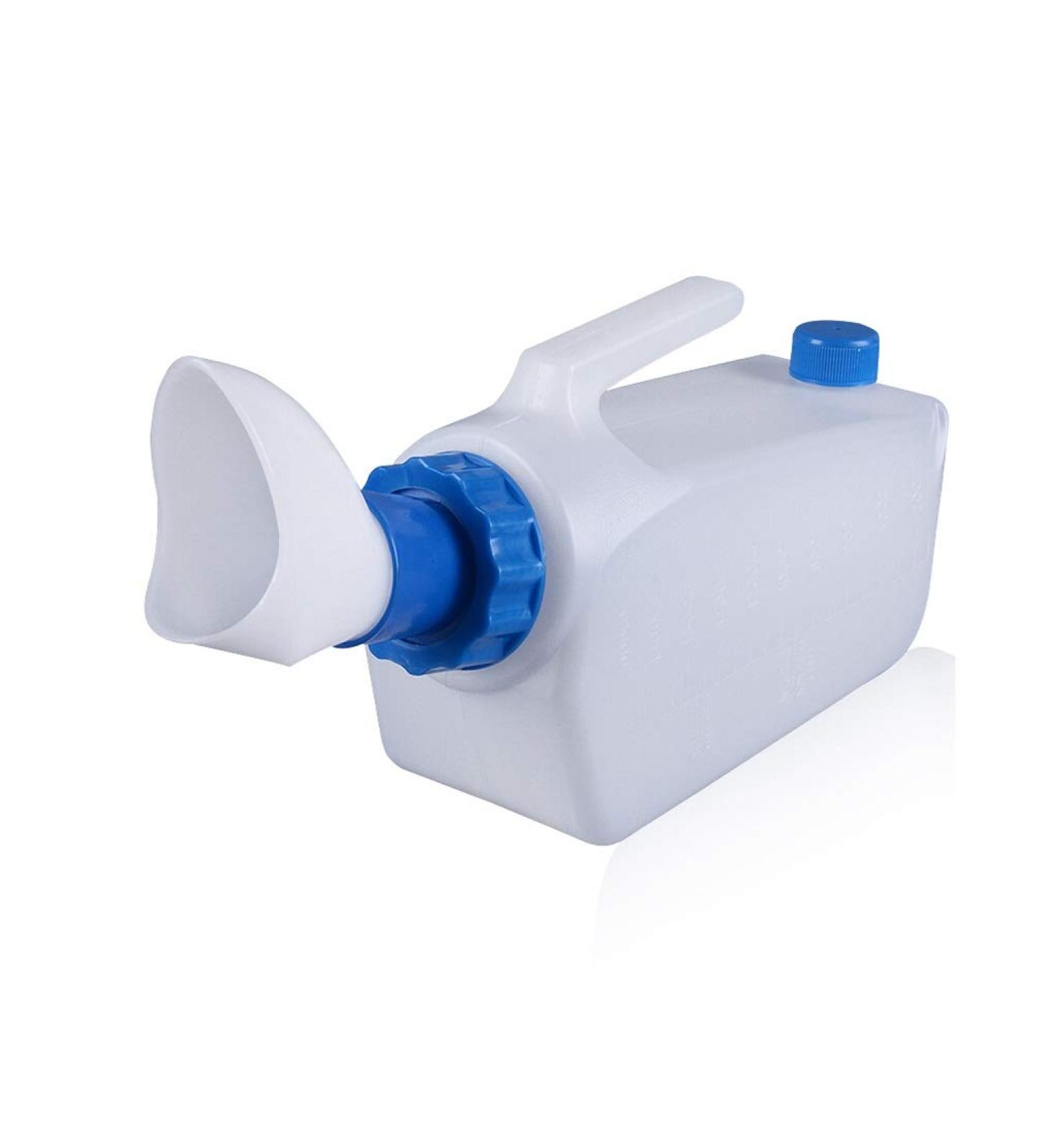 Portable Pee Plastic Pee Container Ms Urinal Home Care Urine Collection Containers Emergency Urinal Unisex 2000ml 1000ML - Buy Online on SooperMarket.com
