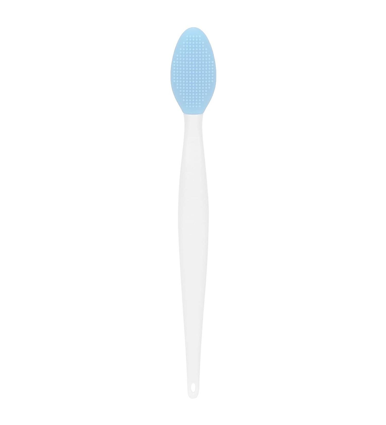 Silicone Nose Cleansing Brush - Double-Sided Exfoliating Tool for Women | Easy Grip Nose Cleaner for Beauty Salon & Home (Blue - Buy Online on SooperMarket.com