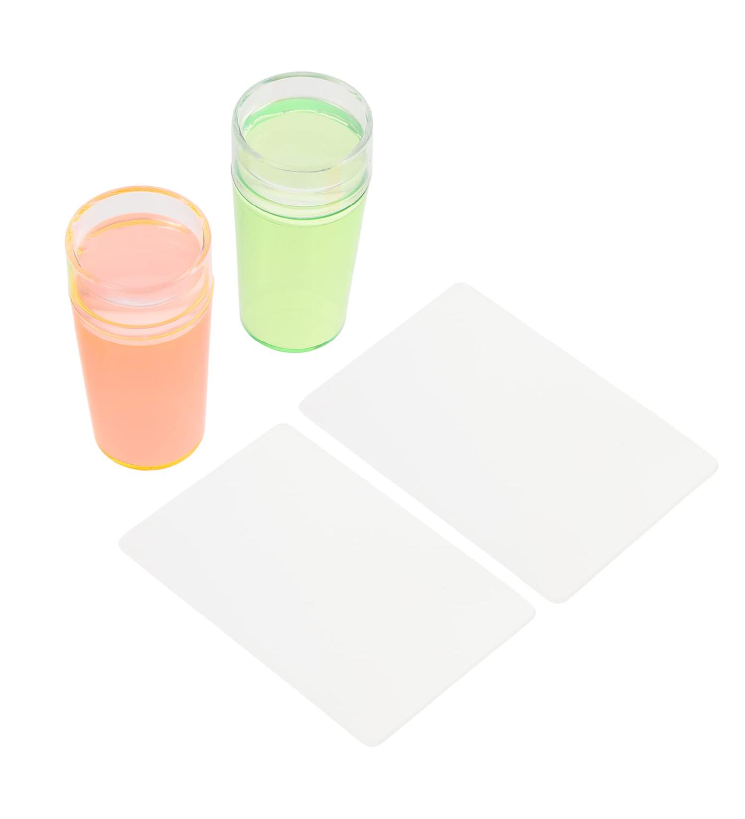 Lurrose Nail Stamp Set - Double-Head Silicone Stamper & Scraper for Stunning Nail Art | International Shipping Available - Buy Online on SooperMarket.com