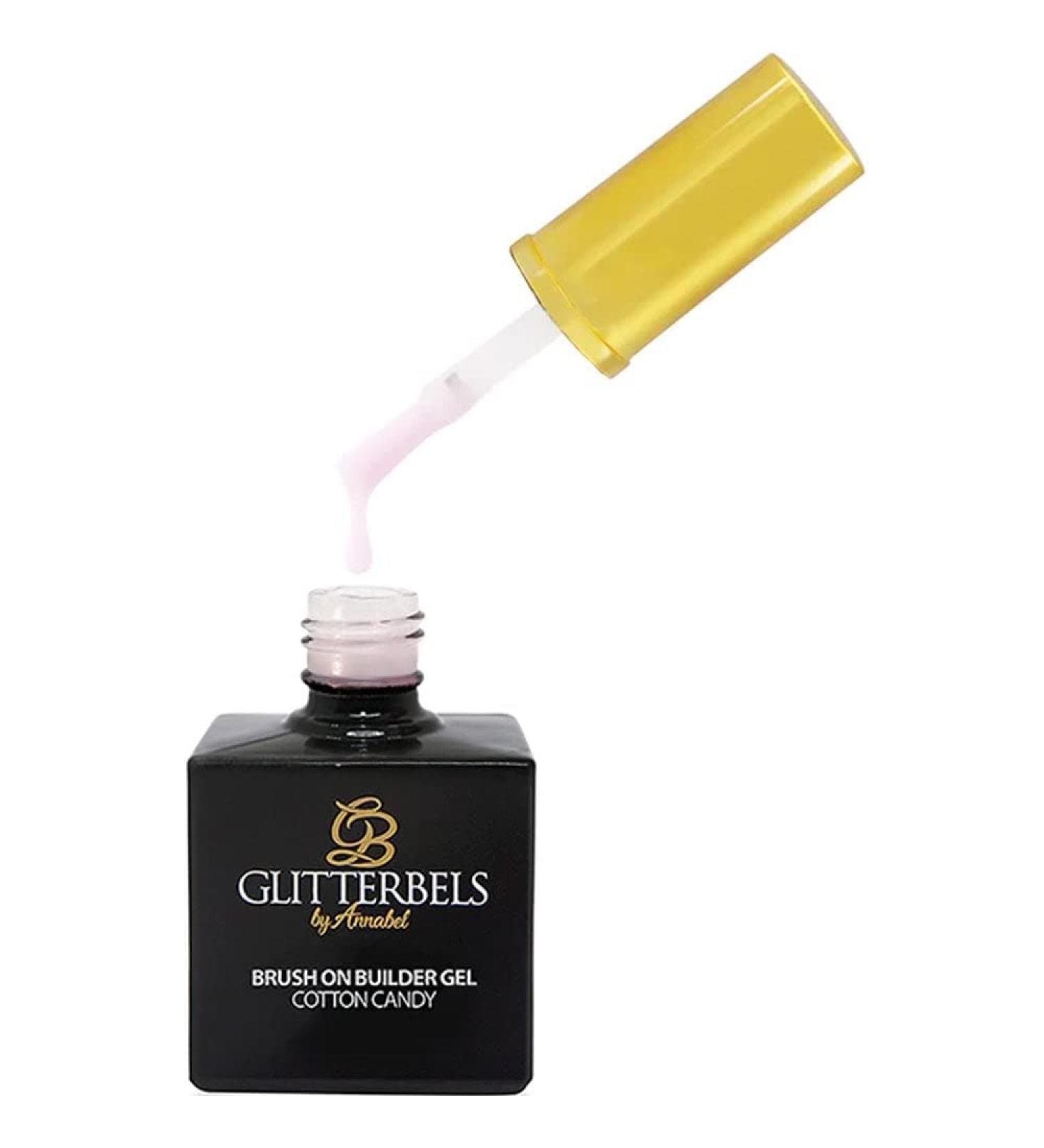 Glitterbels Gel Polish 8ml (Builder Gel 17ml Cotton Candy)