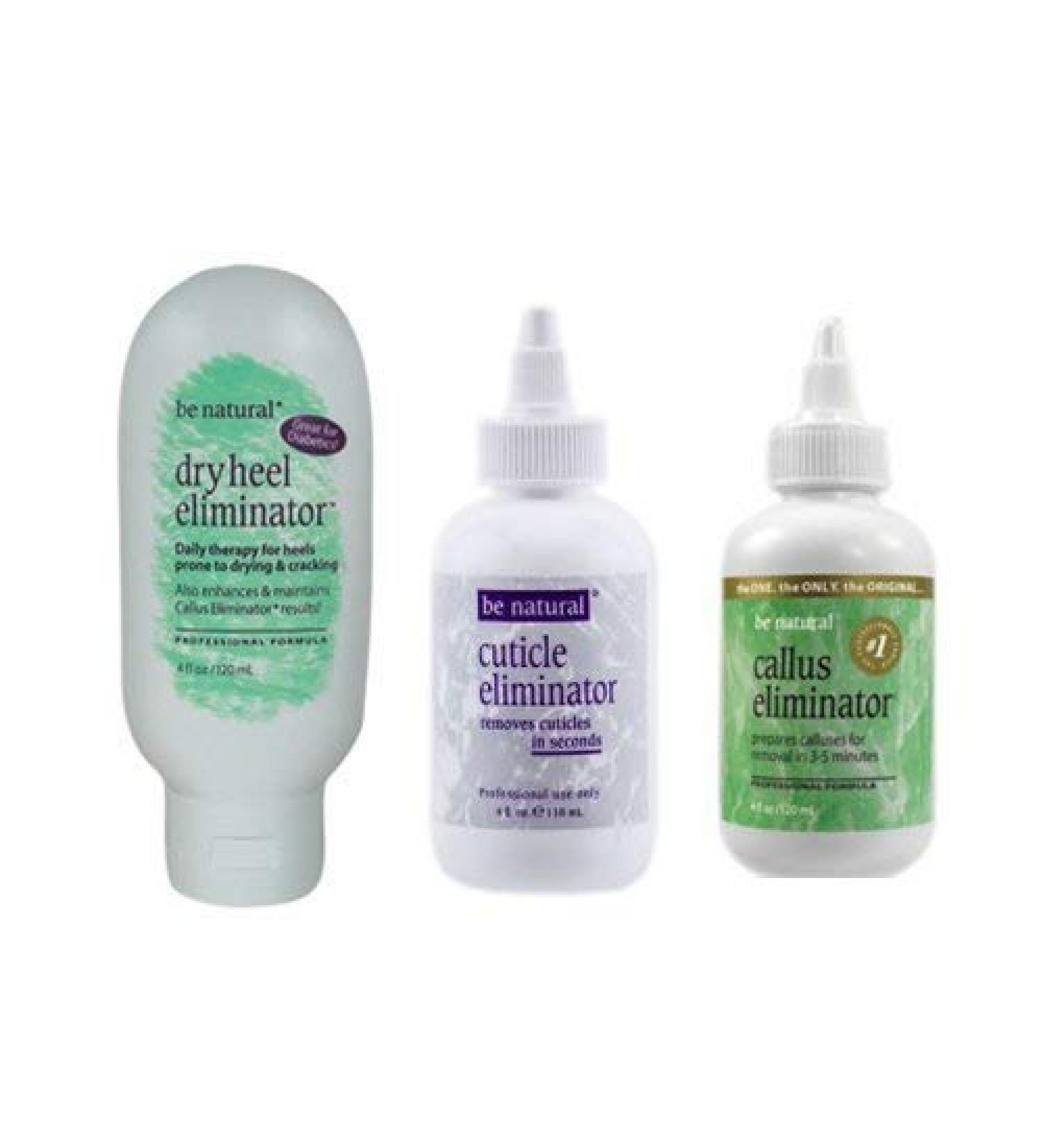 Prolinc Pedicure Set, Callus Eliminator, Dry Heel Eliminator and Cuticle Eliminator, 4oz