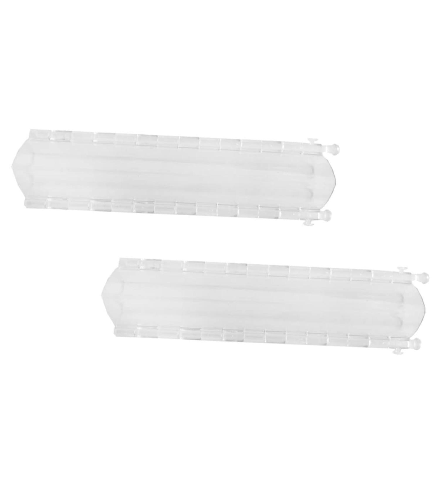 Kisangel 2pcs Fruit Shaping Mold Vegetables Clear Fruit Garden Tool Growth Molds Accessories Stereotypes Transparent Color 21x4cm - Buy Online on SooperMarket.com