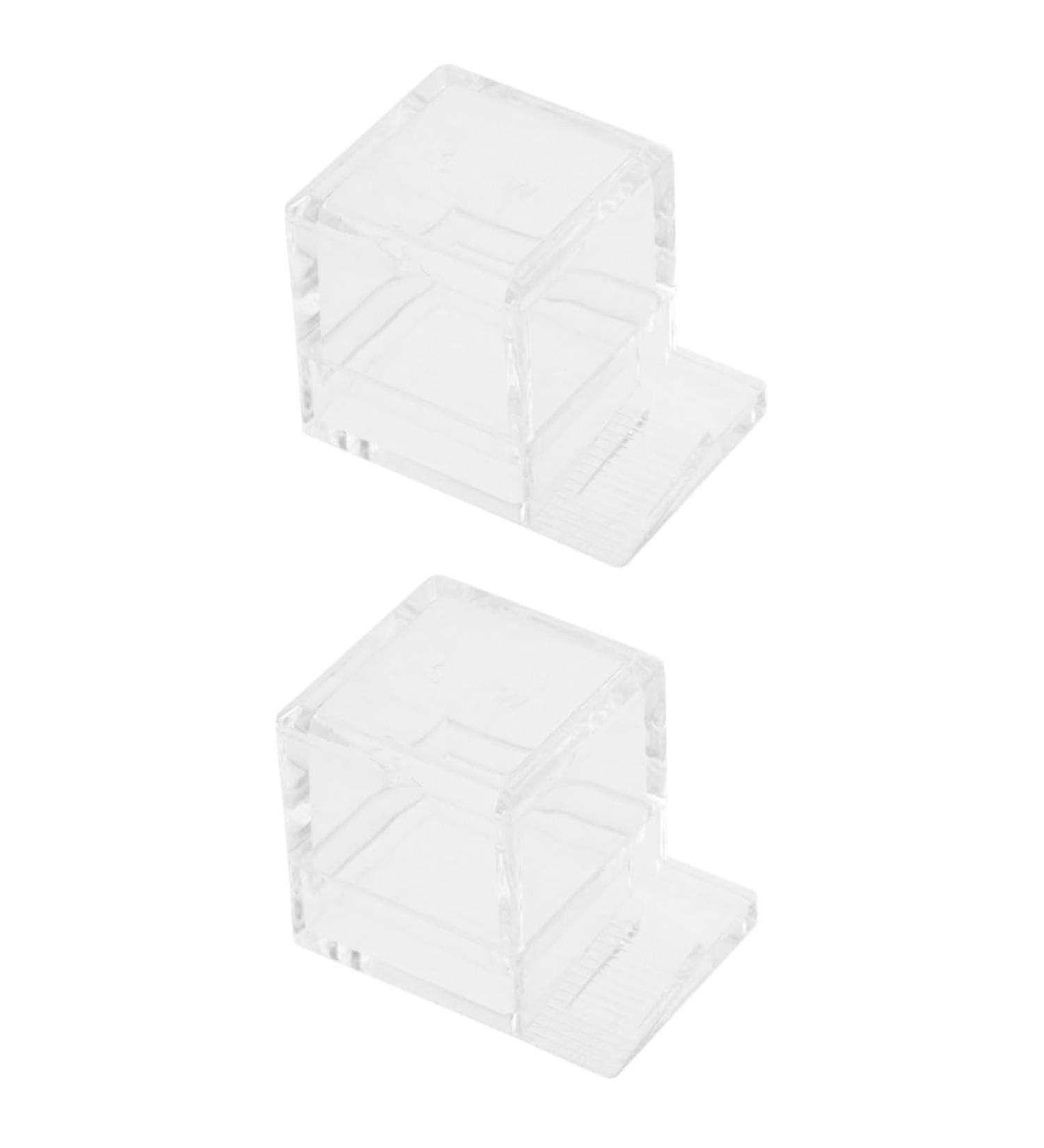 Kisangel 2pcs Pet Water Feeder Insect Feeder Transparent Ants Feeding Cup Insect Water Feeder Plastic - Buy Online on SooperMarket.com