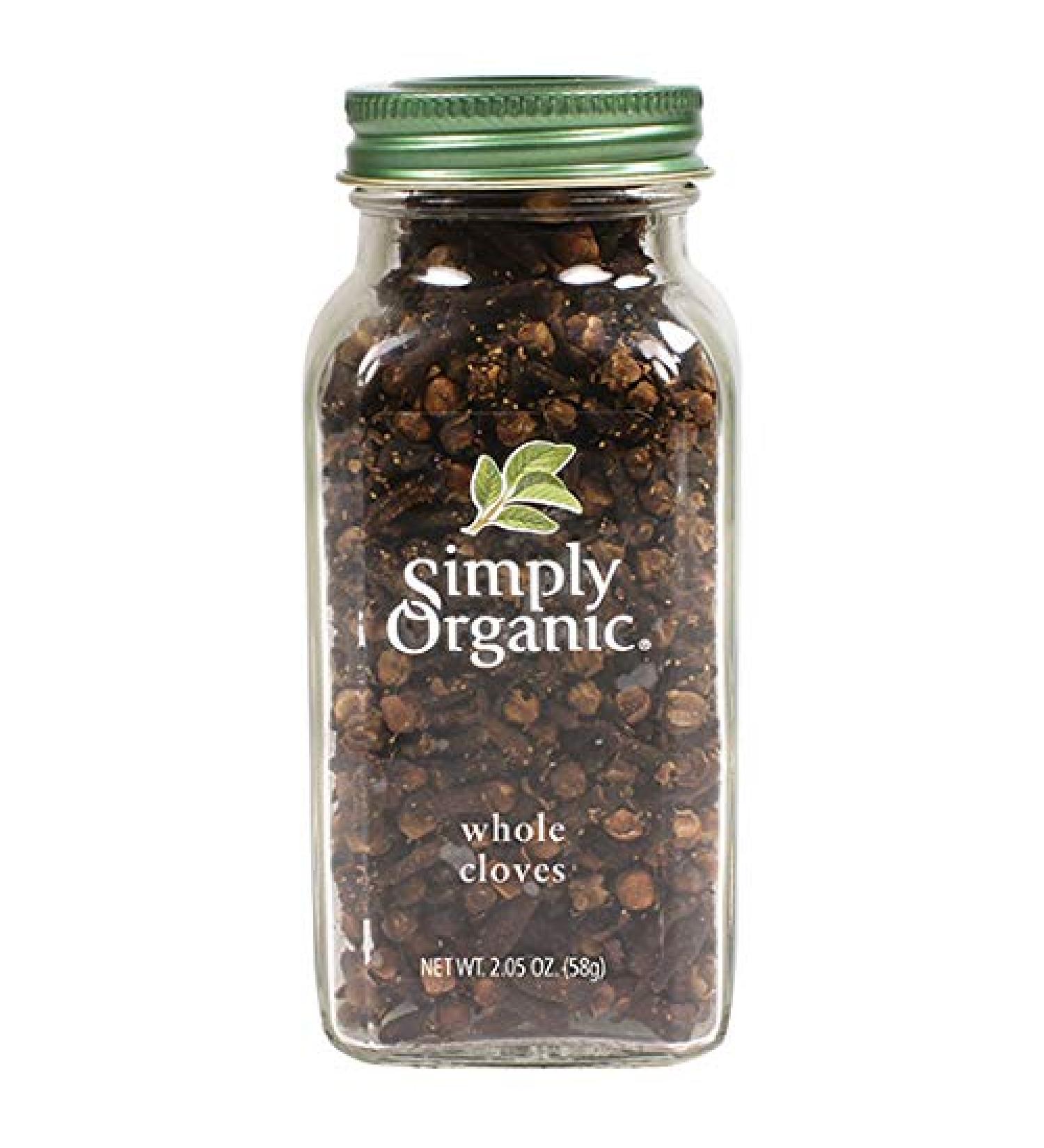 Buy Simply Organic Whole Cloves 2.05 oz | Premium Quality Spices - Buy Online on SooperMarket.com