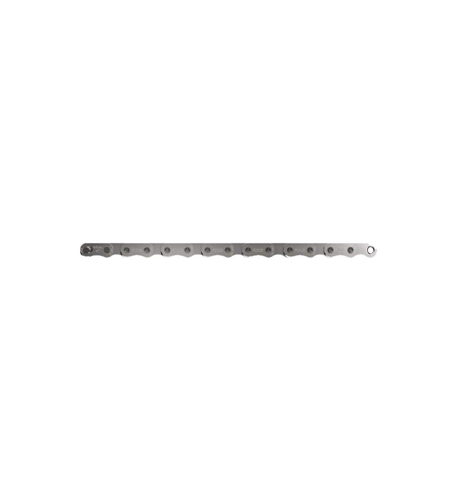 SRAM Force AXS Chain - 12-Speed, 114 Links, Flattop Design - Silver - Buy Online on SooperMarket.com