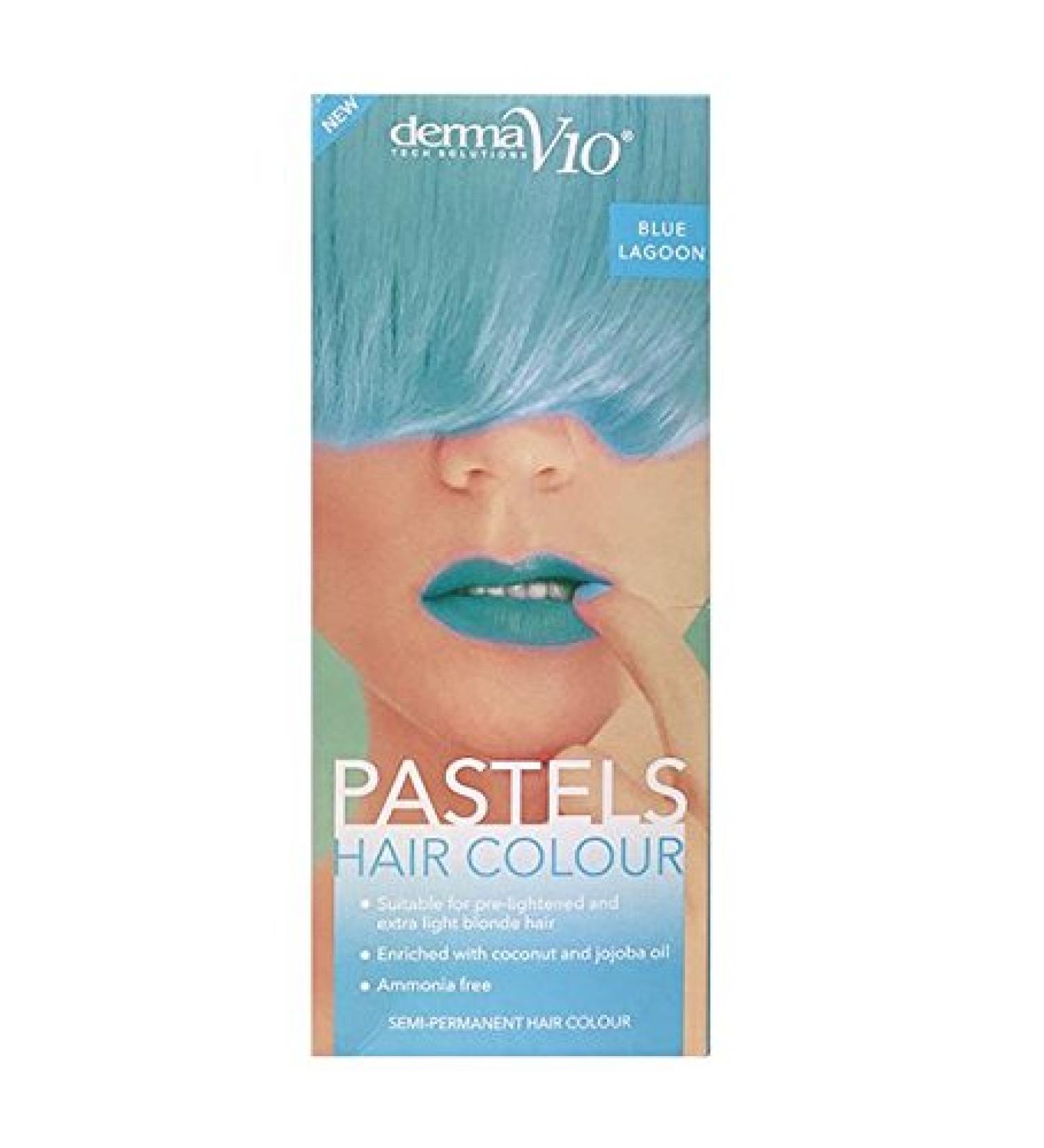 Derma V10 Pastels Hair Colour Blue Lagoon