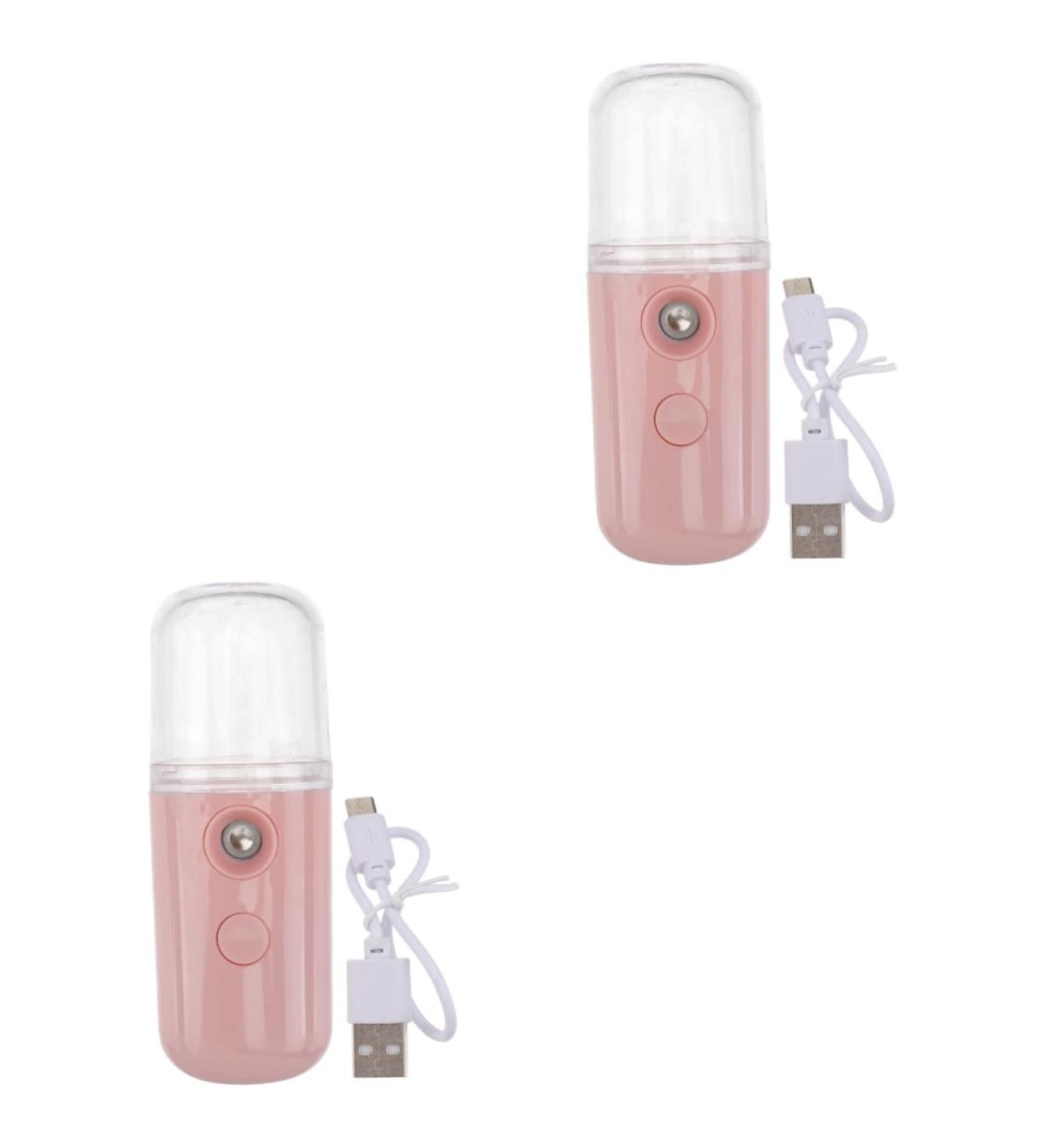 Healeved 2 Sets Humidifier Electric Fragrance Diffuser Moisturizing Mister Portable Face PC - Buy Online on SooperMarket.com