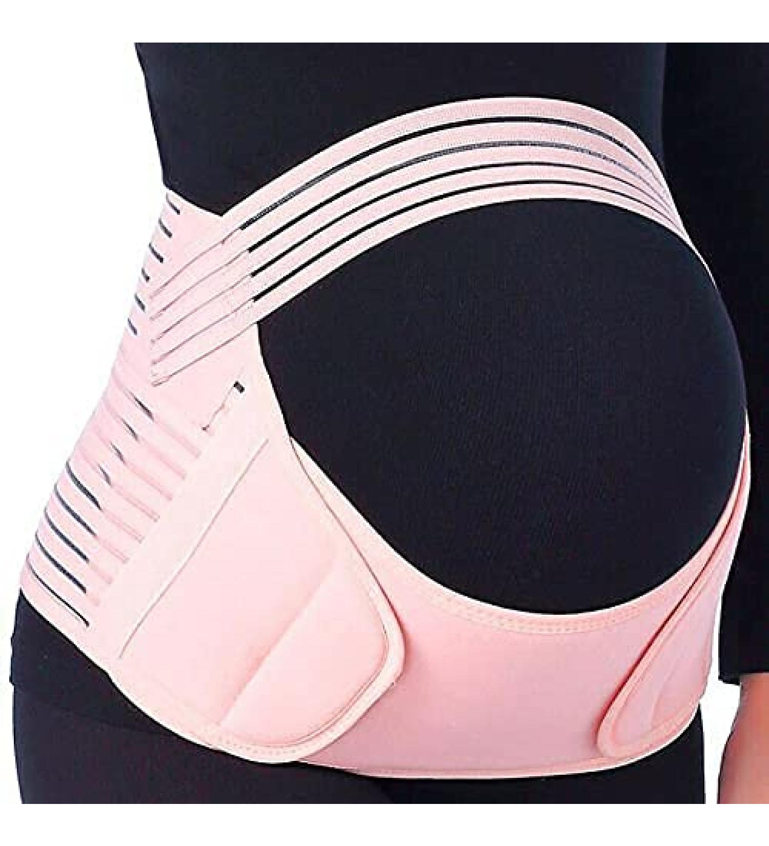 Jamila Maternity Belt | Pregnancy Support Waist Band for Back, Pelvic & Hip Pain Relief | Labor & Recovery Brace (Pink, Size L) - Buy Online on SooperMarket.com