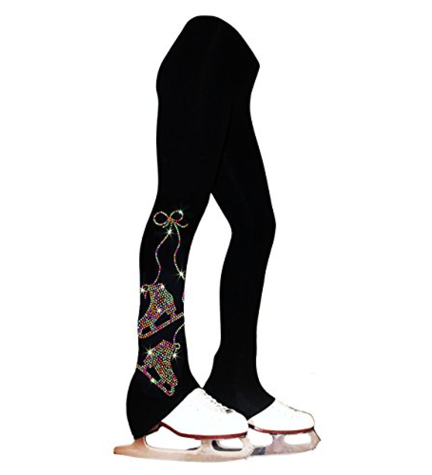 Ice Fire 4 Way Stretch Polartec Fleece Figure Skating Practice Pants - Neon Mix 10-12 Years - Buy Online on SooperMarket.com