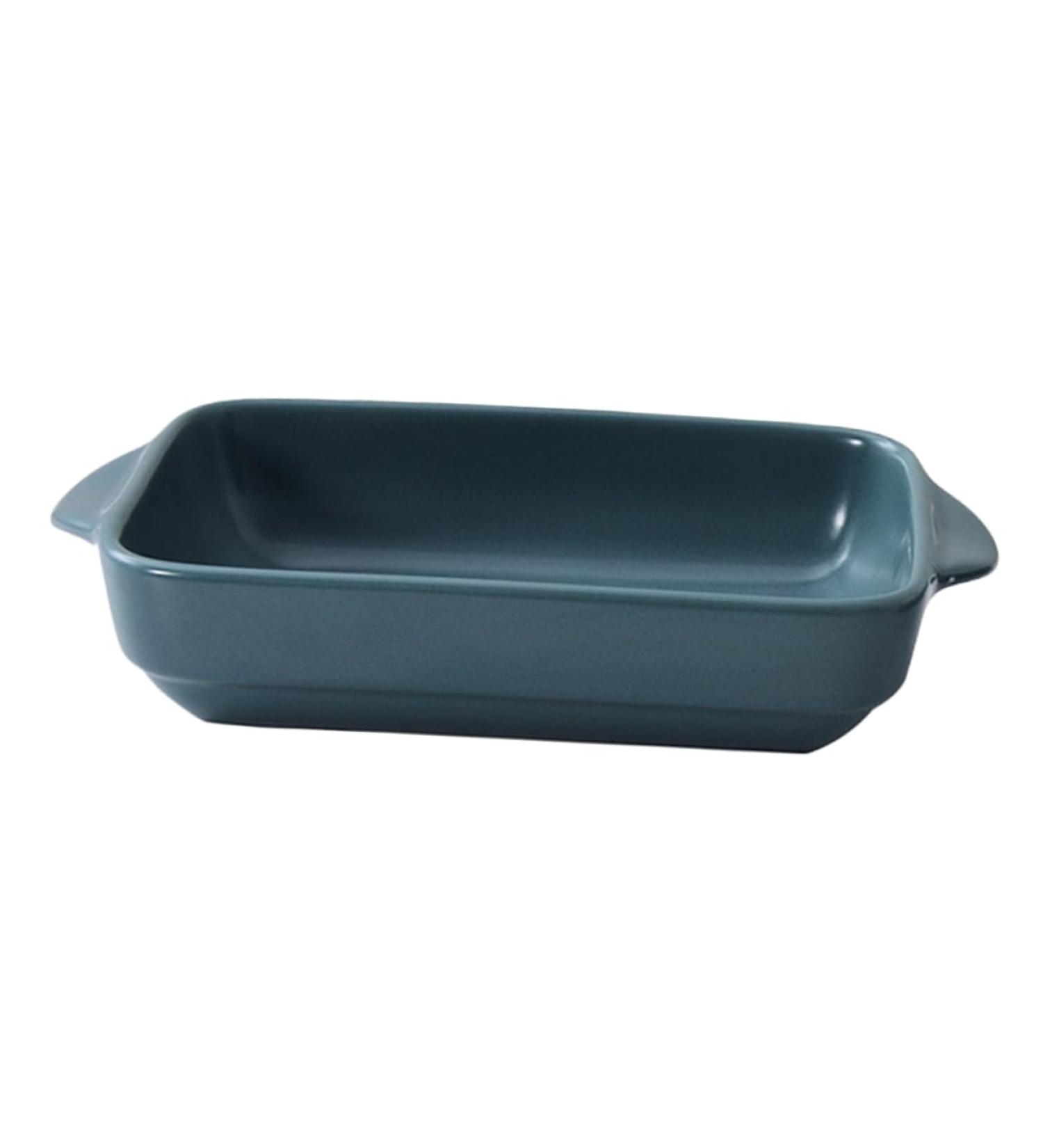 Ciieeo Square Dinner Plates Casserole Dish for Cooking Ceramic Roasting Pan Ceramics Oven Cake Pan Cheese Plates Square Baking Pans Lasagna Pans for Cooking Bbq Pan Rectangle Snack Plate - Buy Online on SooperMarket.com