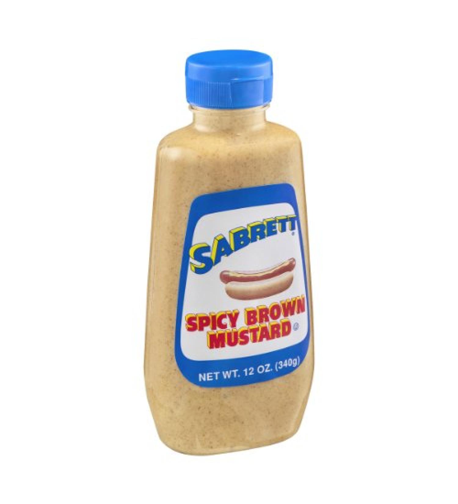 Sabrett Spicy Brown Mustard - Premium Condiment for Hot Dog and Sandwich Lovers - Buy Online on SooperMarket.com